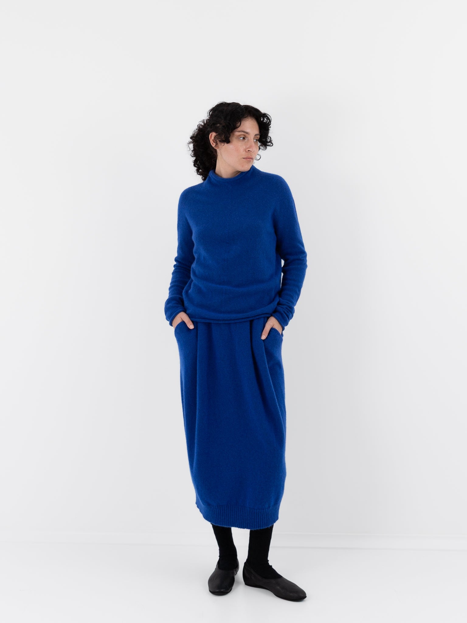 Boboutic Living & Loving Skirt in Blue Majorelle - BOBOUTIC at Worthwhile - shop SKIRT