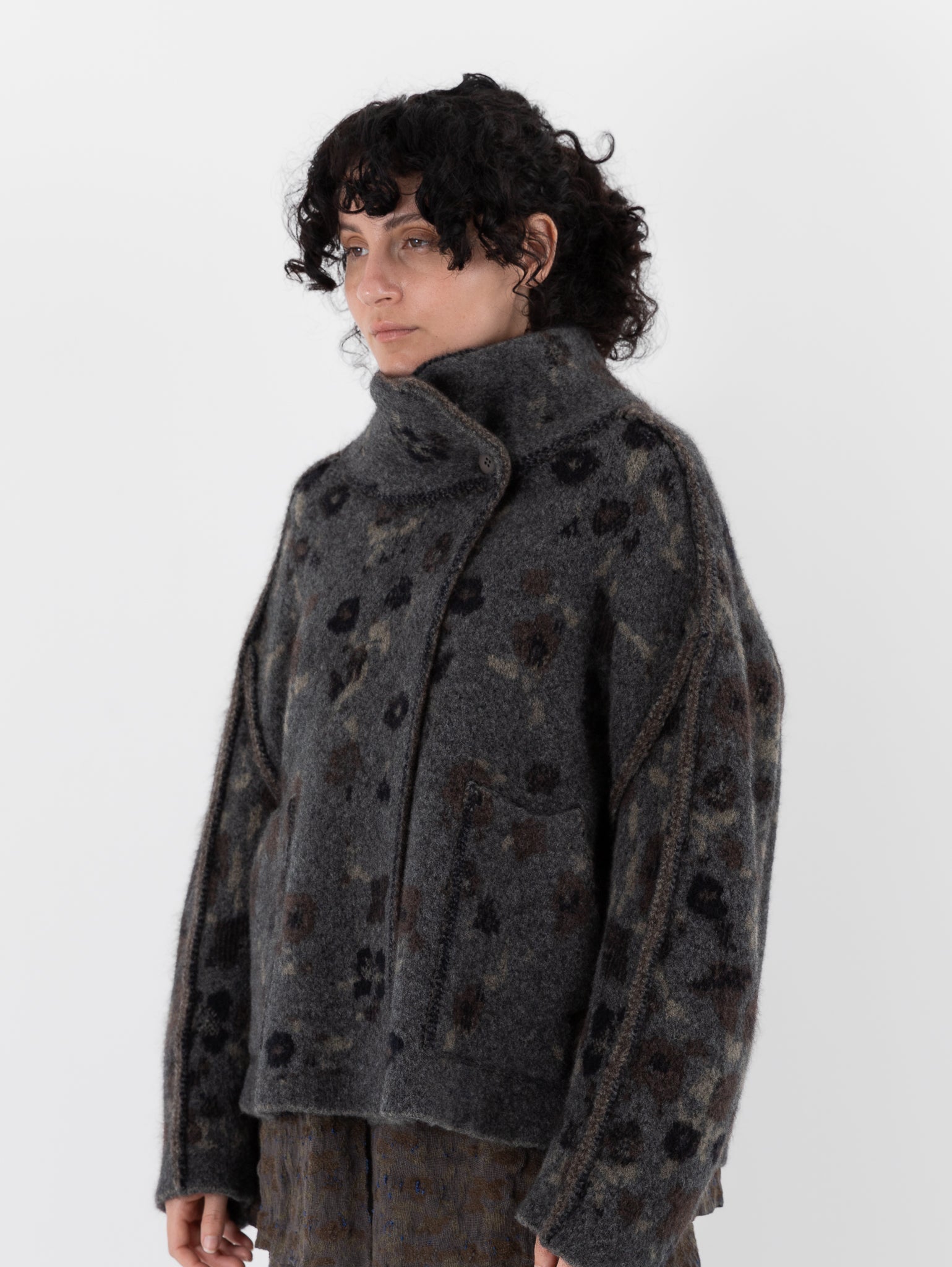 Boboutic Re-Collecta Reversible Jacket in Grey Mix - BOBOUTIC at Worthwhile - shop JACKET
