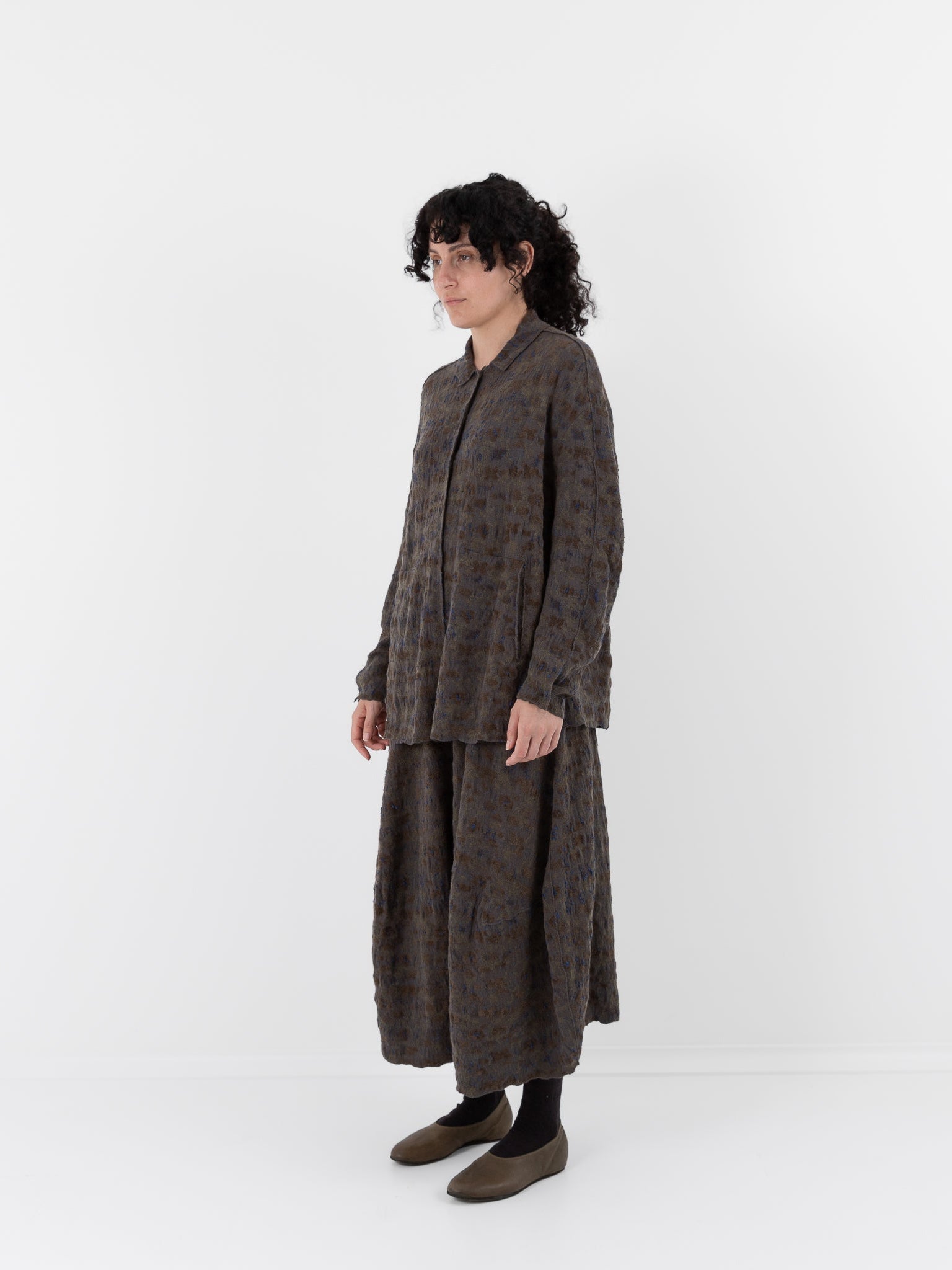 Boboutic Semina Skirt-Pants in Grey Moss Mix - BOBOUTIC at Worthwhile - shop PANT
