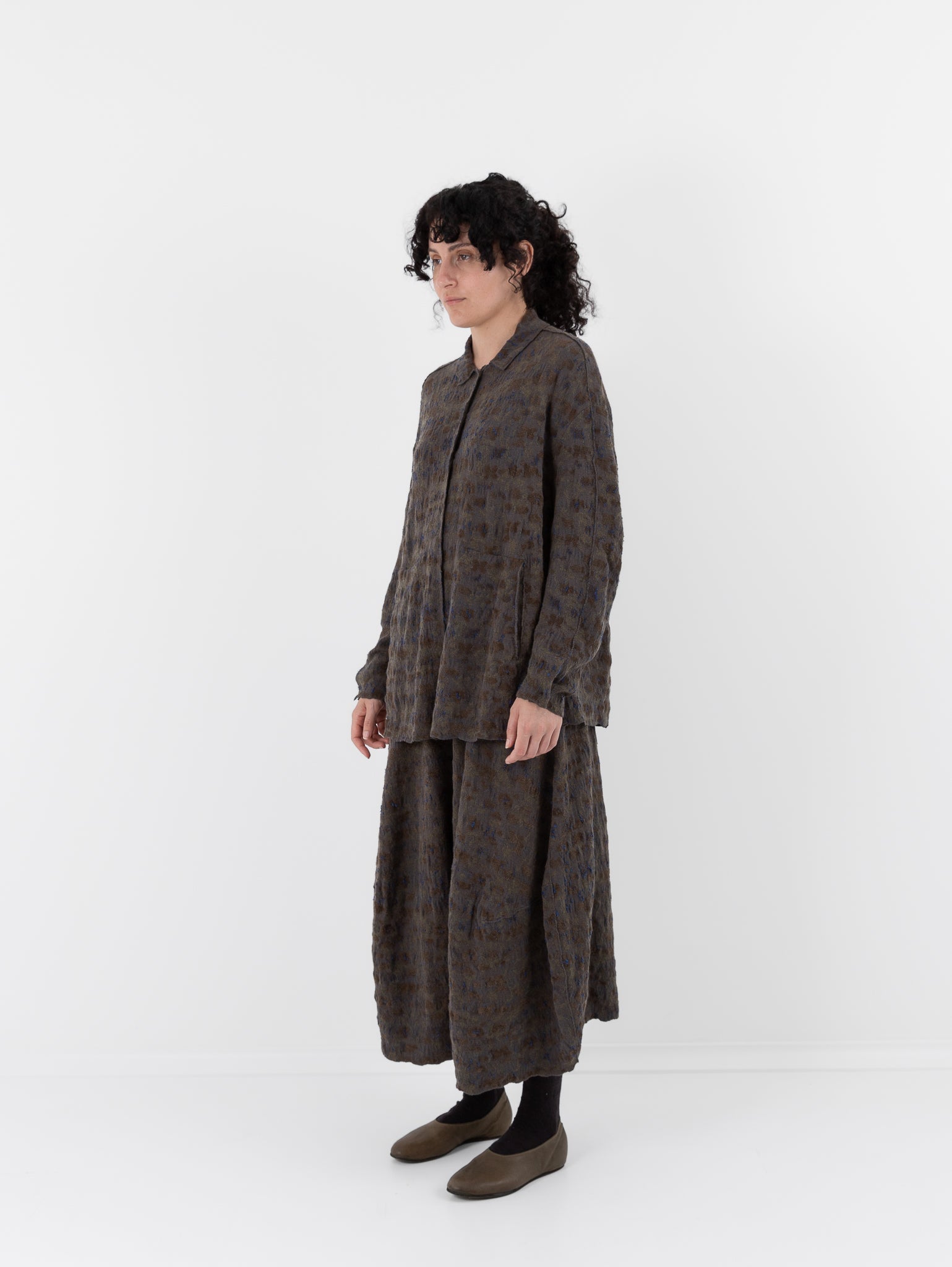 Boboutic Semina Skirt-Pants in Grey Moss Mix - BOBOUTIC at Worthwhile - shop PANT