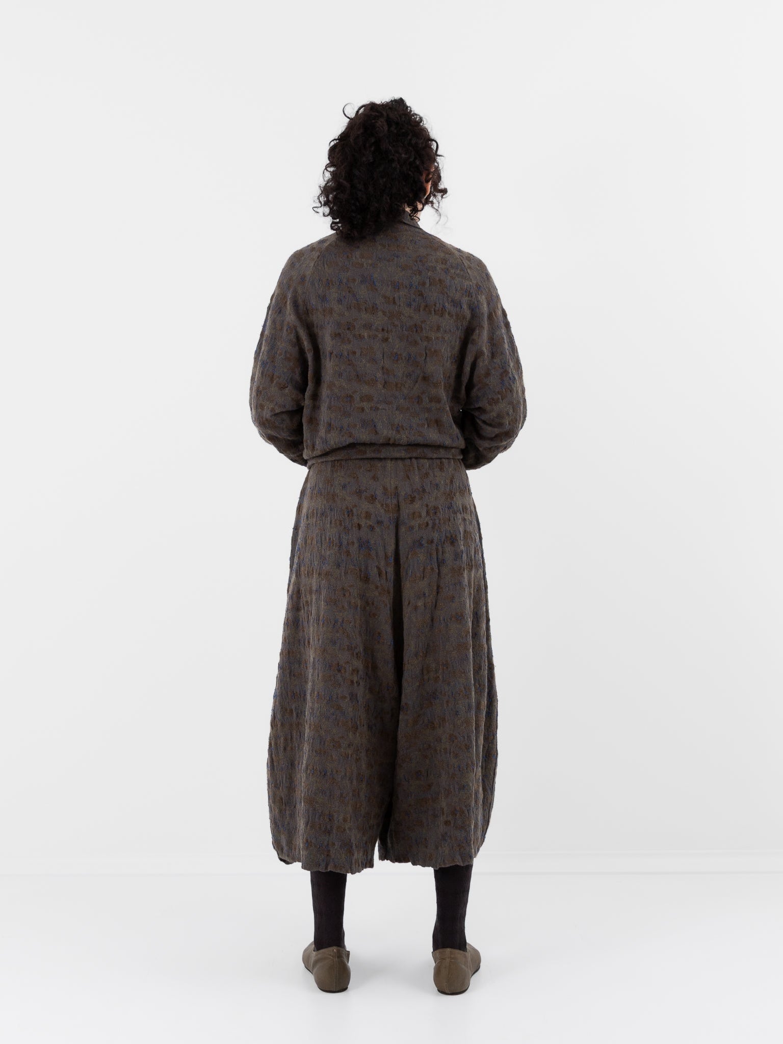 Boboutic Semina Skirt-Pants in Grey Moss Mix - BOBOUTIC at Worthwhile - shop PANT