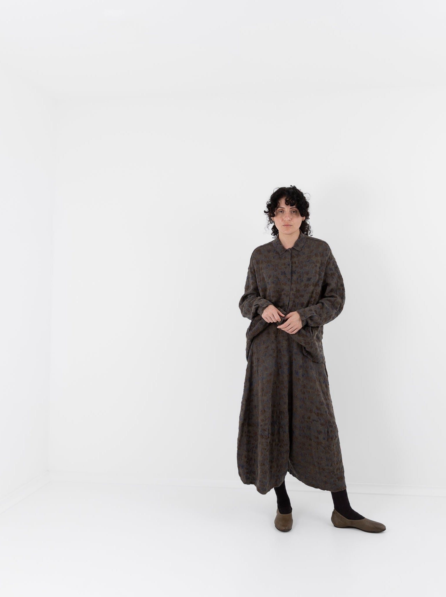Boboutic Semina Skirt-Pants in Grey Moss Mix - BOBOUTIC at Worthwhile - shop PANT