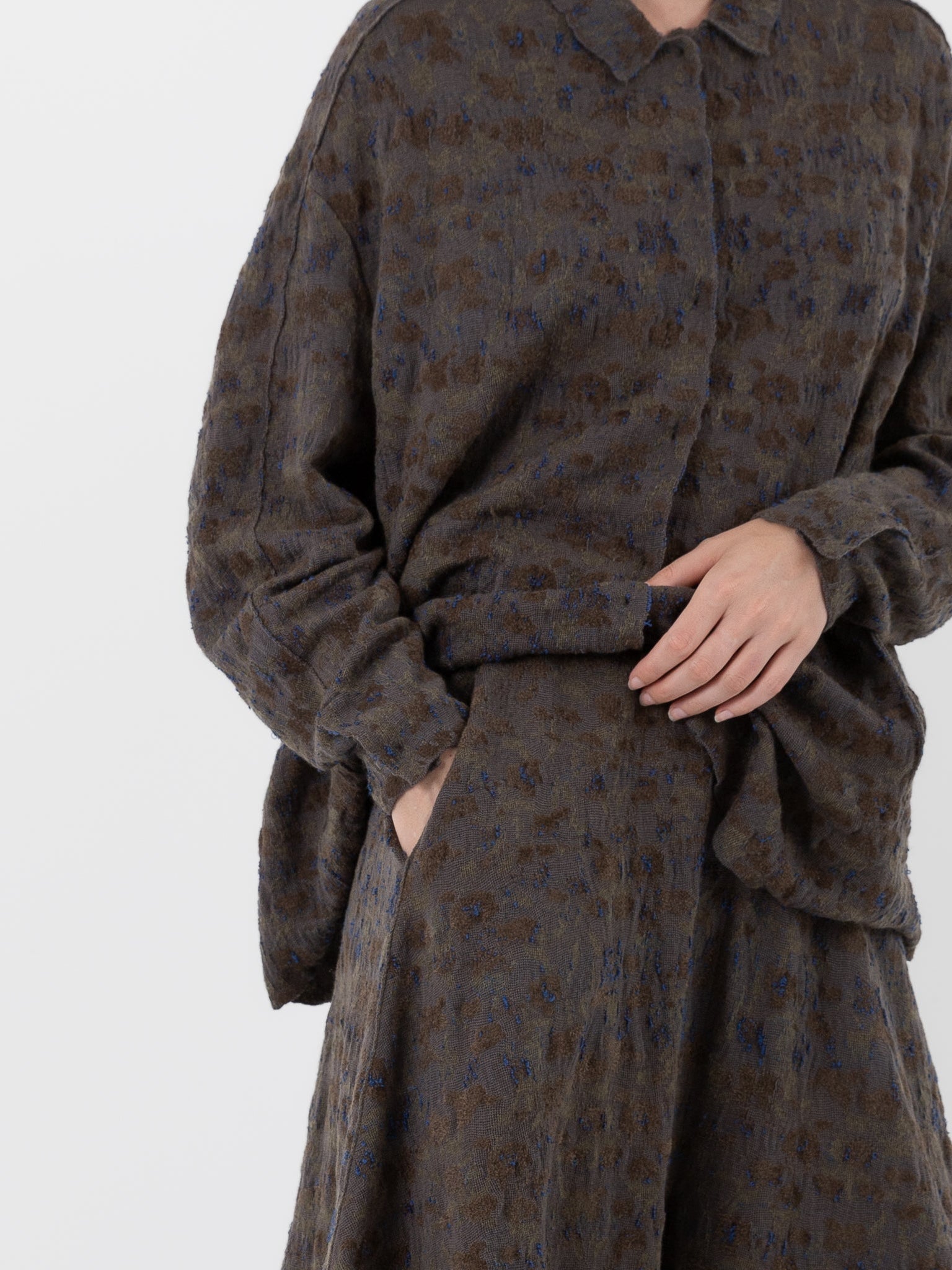 Boboutic Semina Skirt-Pants in Grey Moss Mix - BOBOUTIC at Worthwhile - shop PANT