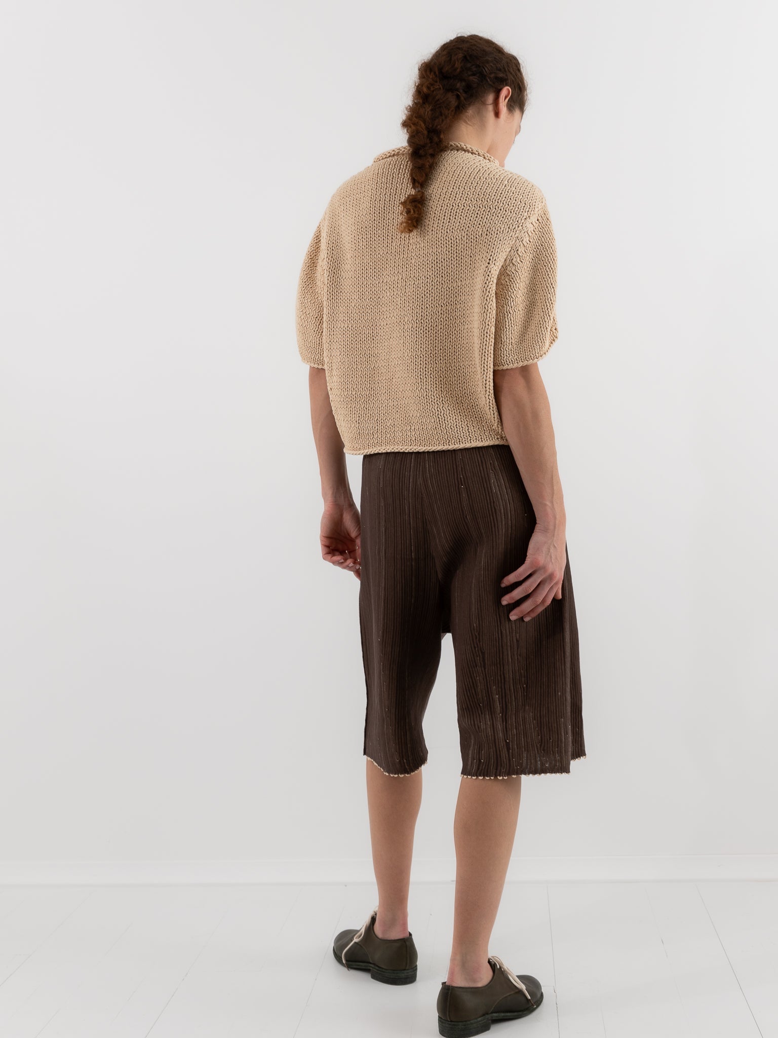 Boboutic Short Trousers in Brown/Nude - BOBOUTIC at Worthwhile - shop PANT