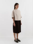Boboutic Tee in Pearl - BOBOUTIC at Worthwhile - shop TOP