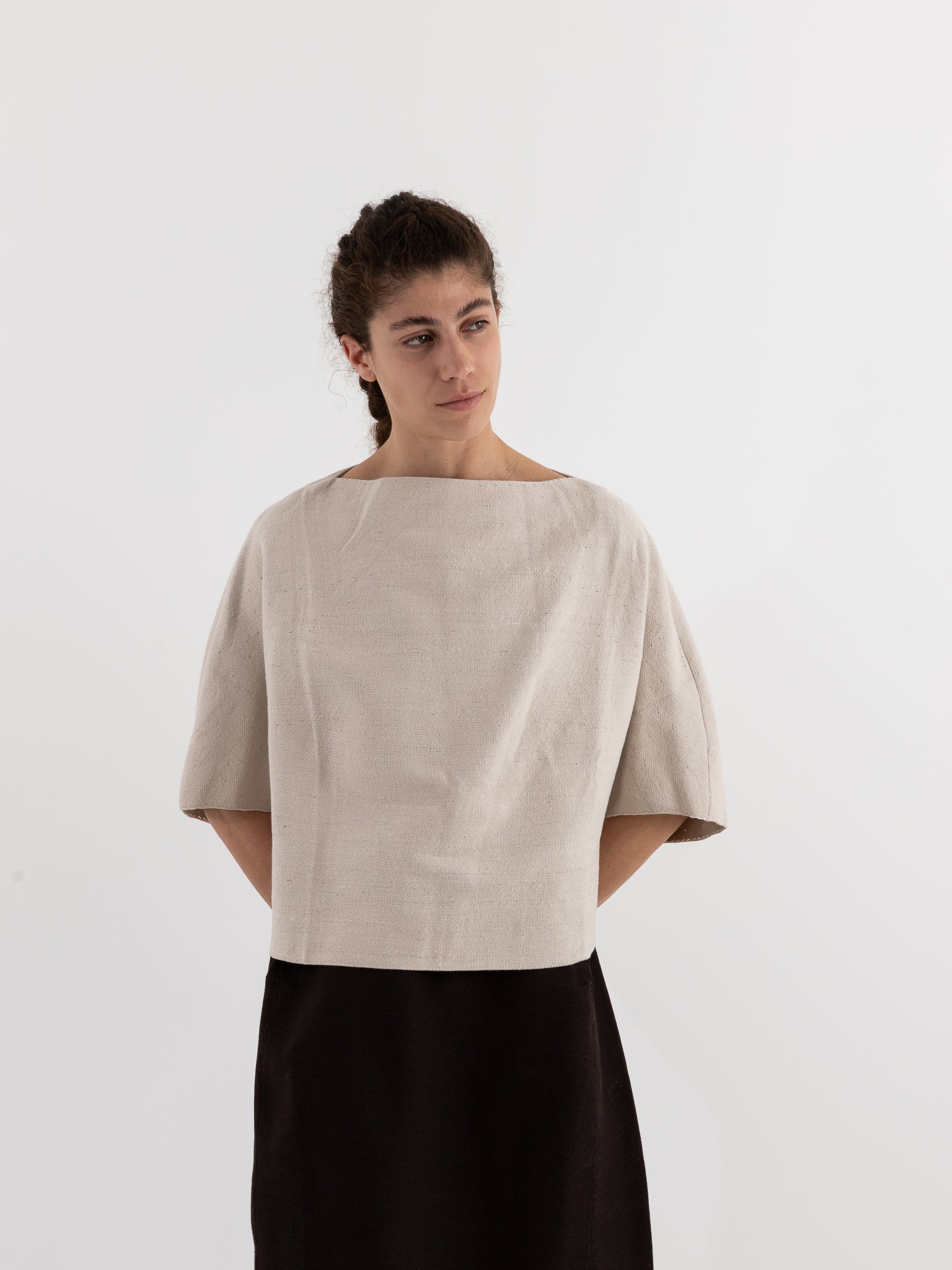 Boboutic Tee in Pearl - BOBOUTIC at Worthwhile - shop TOP