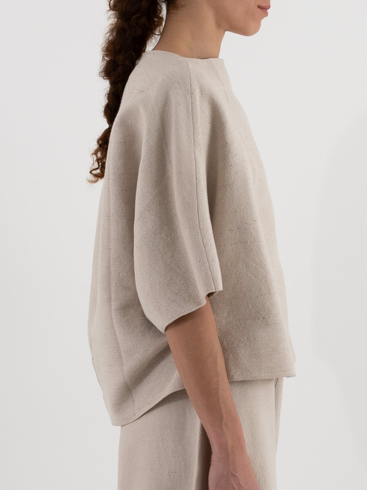 Boboutic Tee in Pearl - BOBOUTIC at Worthwhile - shop TOP