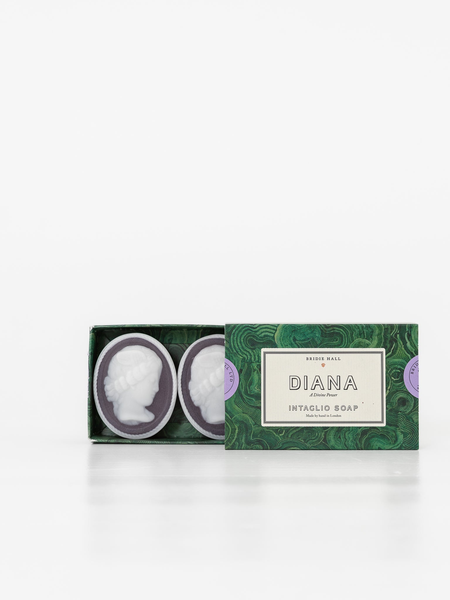 Bridie Hall Diana Intaglio Soap, Lavender - BRIDIE HALL at Worthwhile - shop SOAP