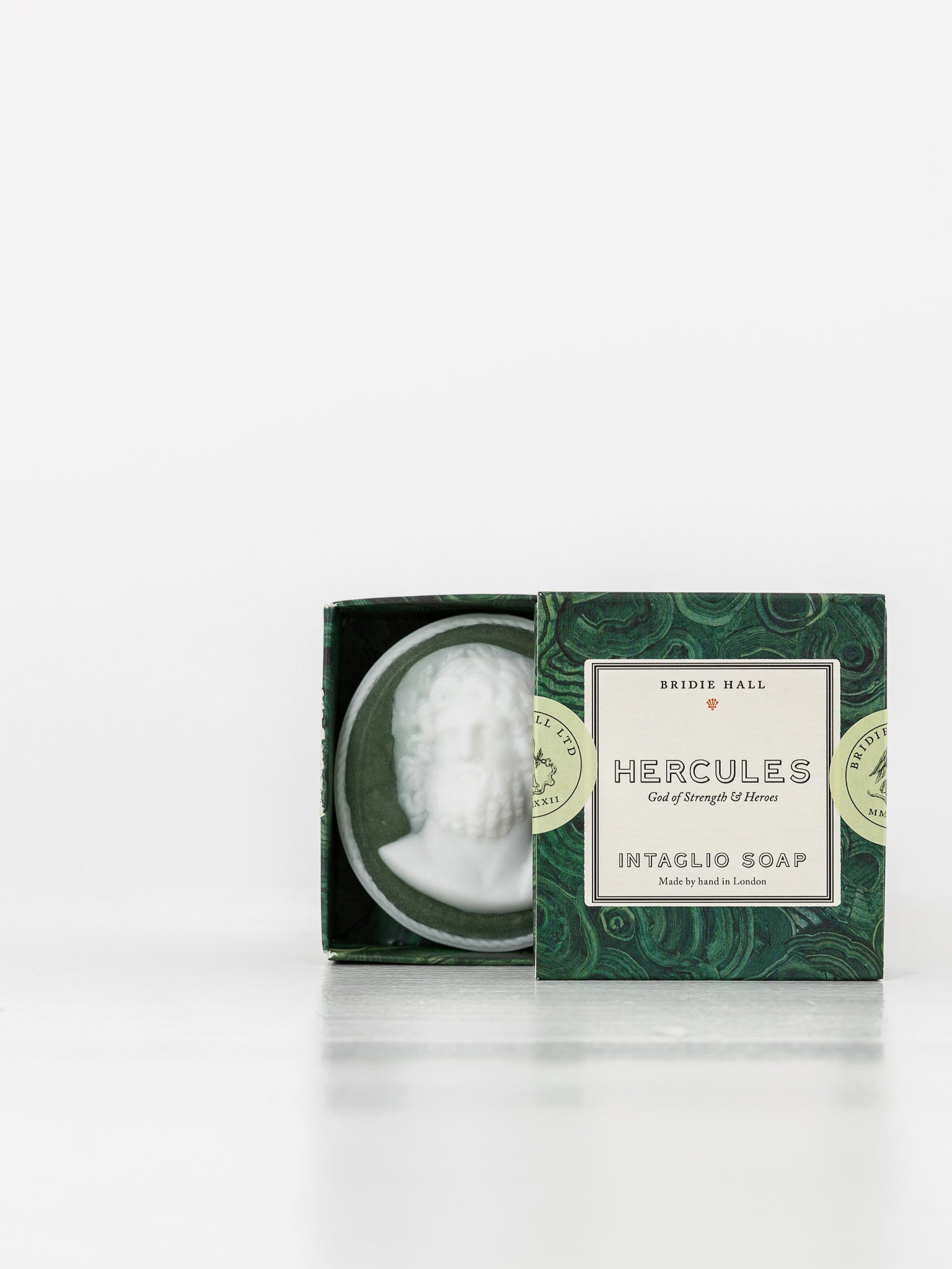 Bridie Hall Hercules Intaglio Soap, Eucalyptus - BRIDIE HALL at Worthwhile - shop SOAP