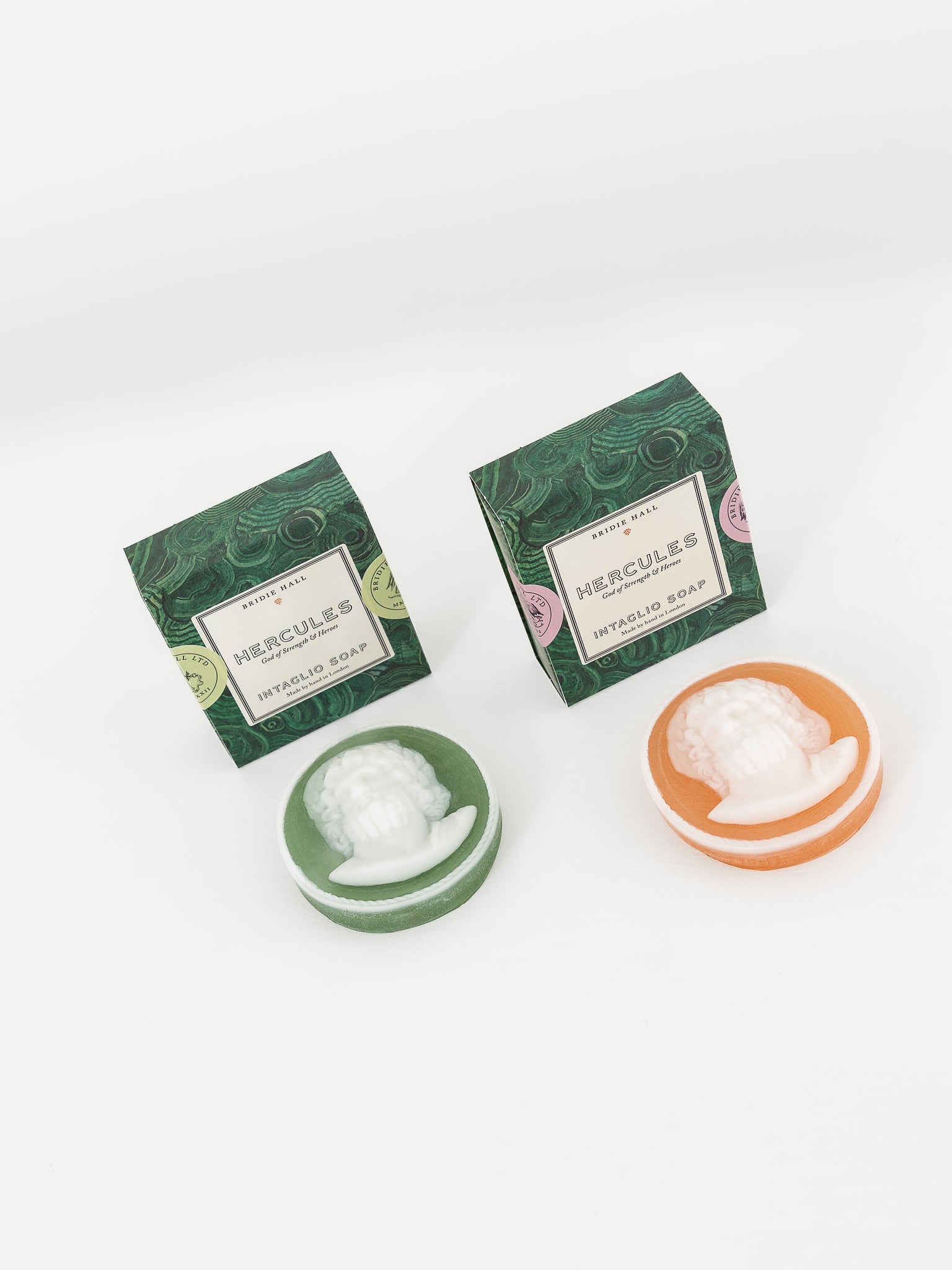 Bridie Hall Hercules Intaglio Soap, Eucalyptus - BRIDIE HALL at Worthwhile - shop SOAP