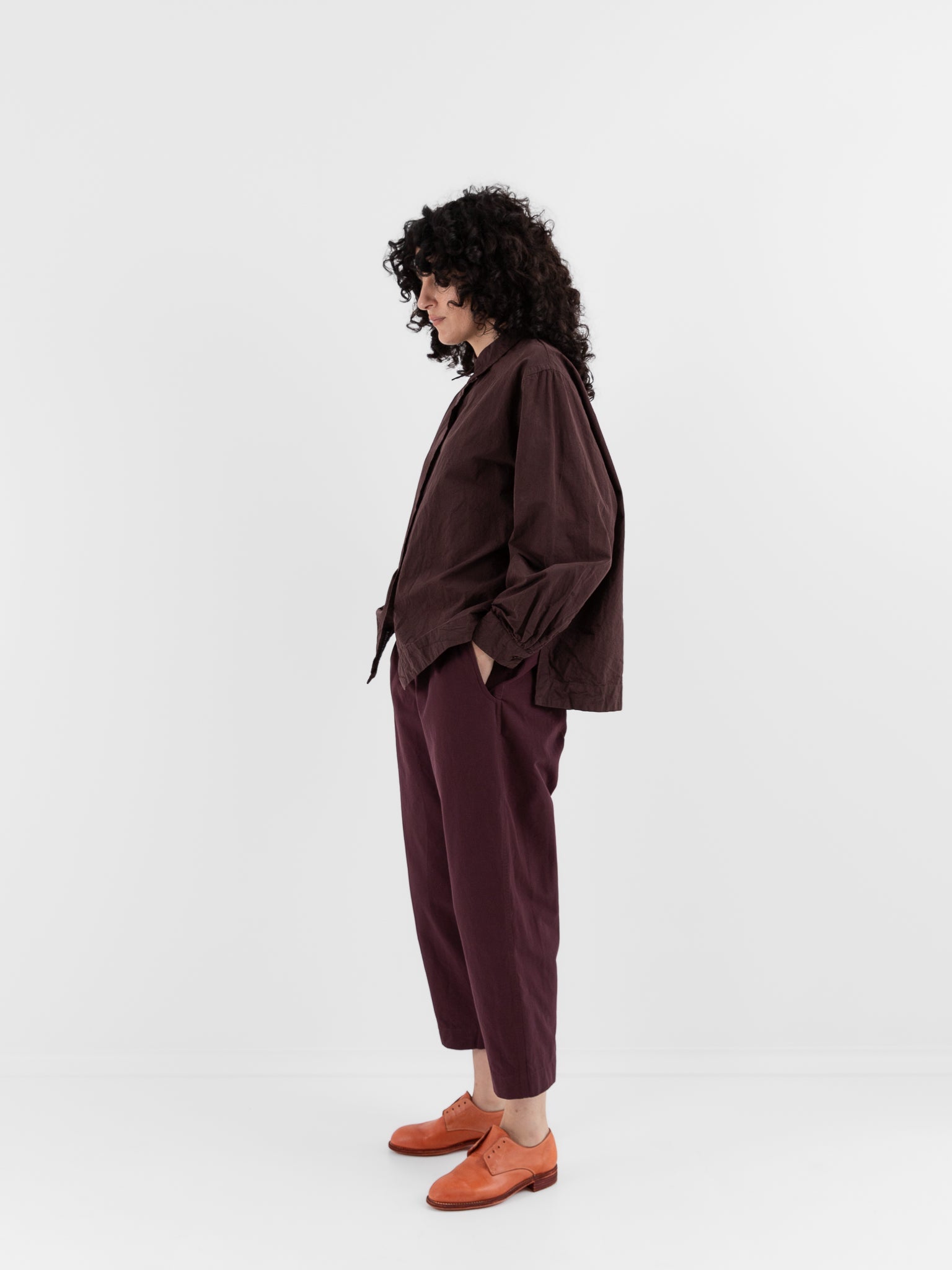 Casey Casey Biggy Shirt in Ebony - CASEY CASEY at Worthwhile - shop TOP