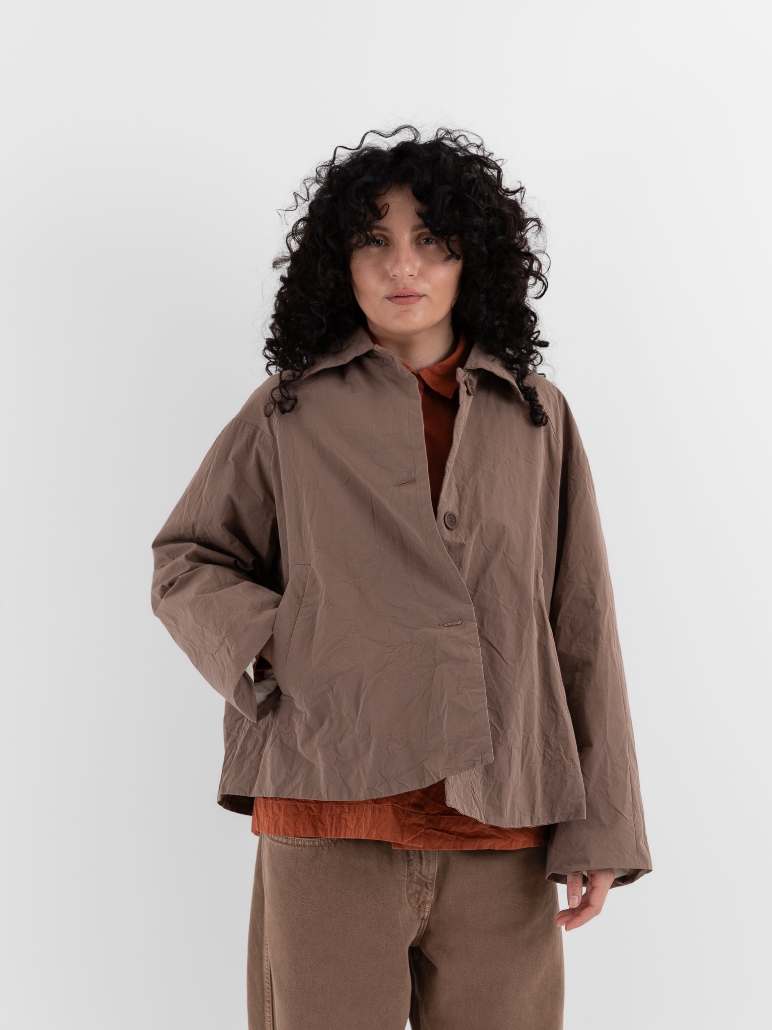 Casey Casey Drays Jacket in Clay - CASEY CASEY at Worthwhile - shop JACKET