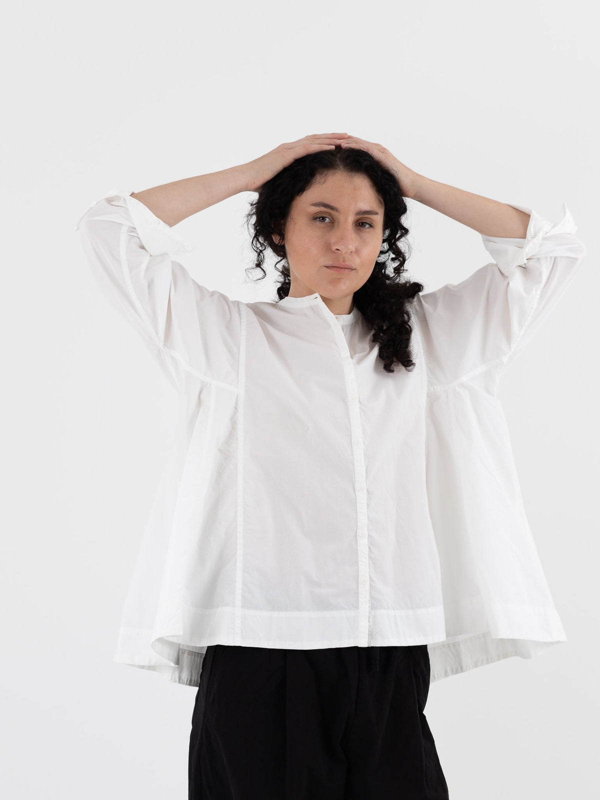 Casey Casey Harmony Shirt in White - CASEY CASEY at Worthwhile - shop TOP
