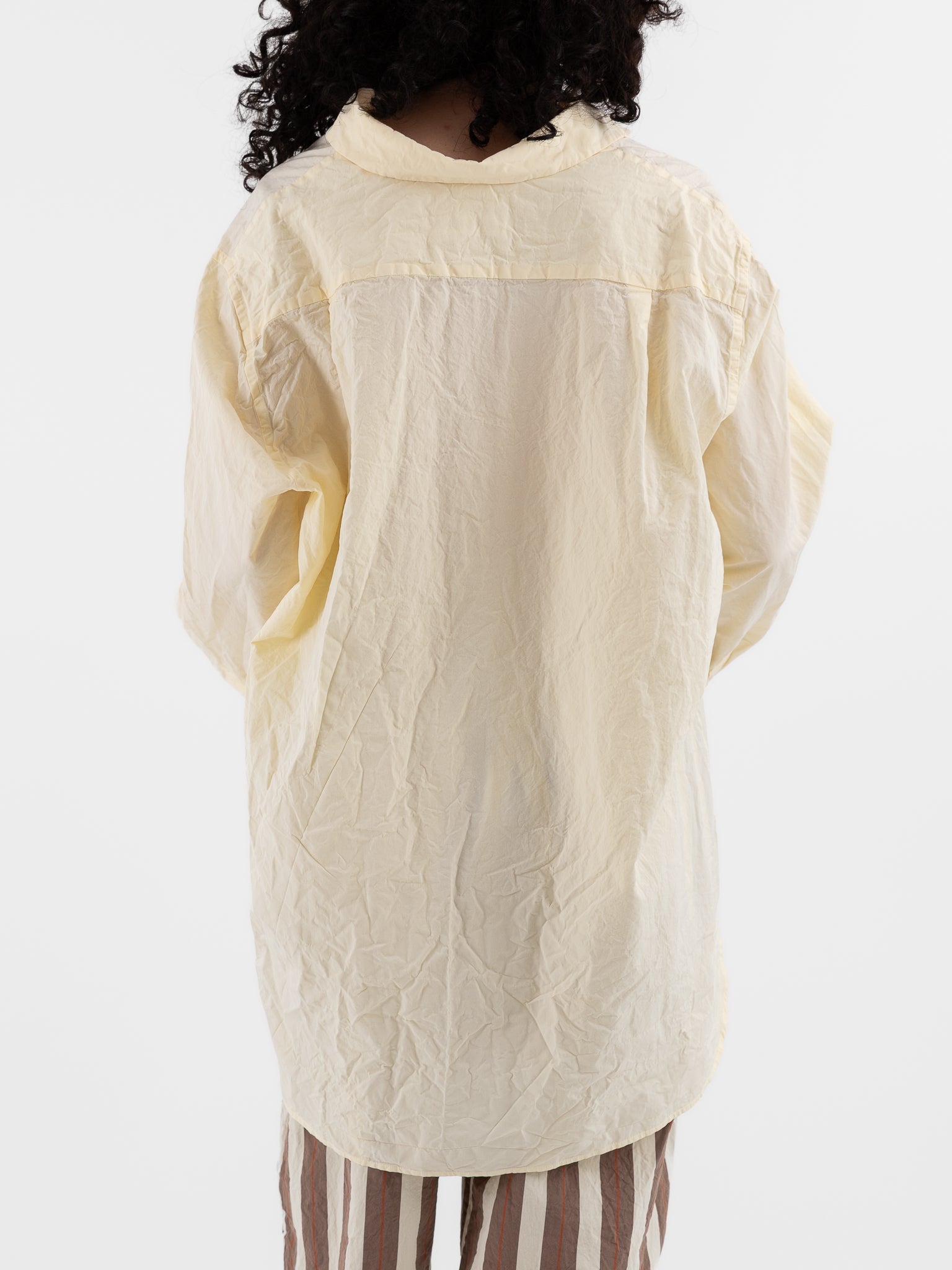 Casey Casey Ikla Shirt in Ivory - CASEY CASEY at Worthwhile - shop TOP