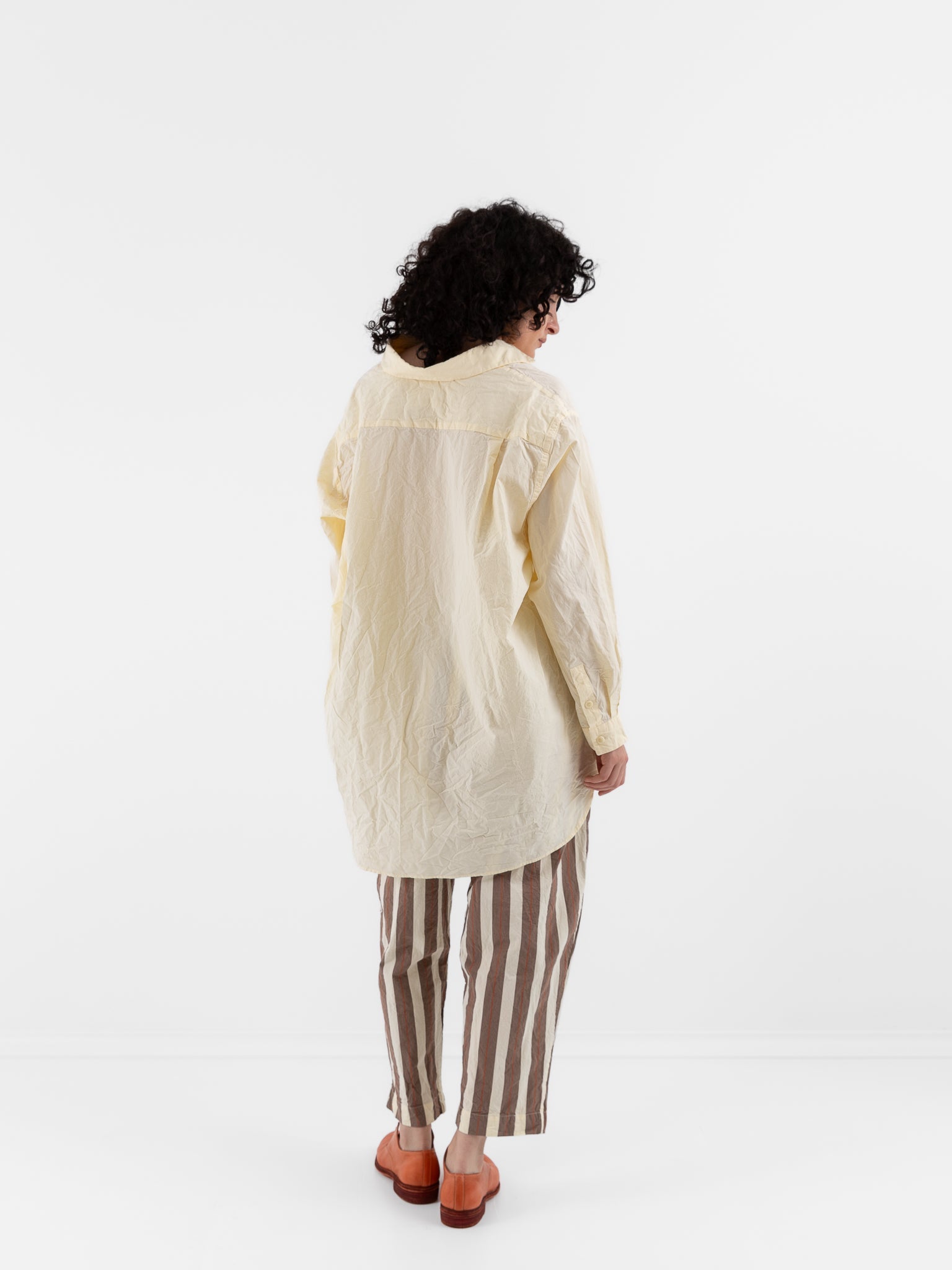 Casey Casey Ikla Shirt in Ivory - CASEY CASEY at Worthwhile - shop TOP