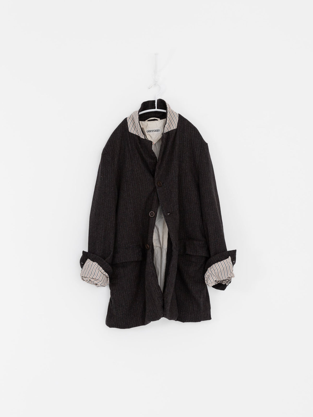 Casey Casey ORSAN J Jacket in Brown Stripe - CASEY CASEY ORSAN at Worthwhile - shop JACKET
