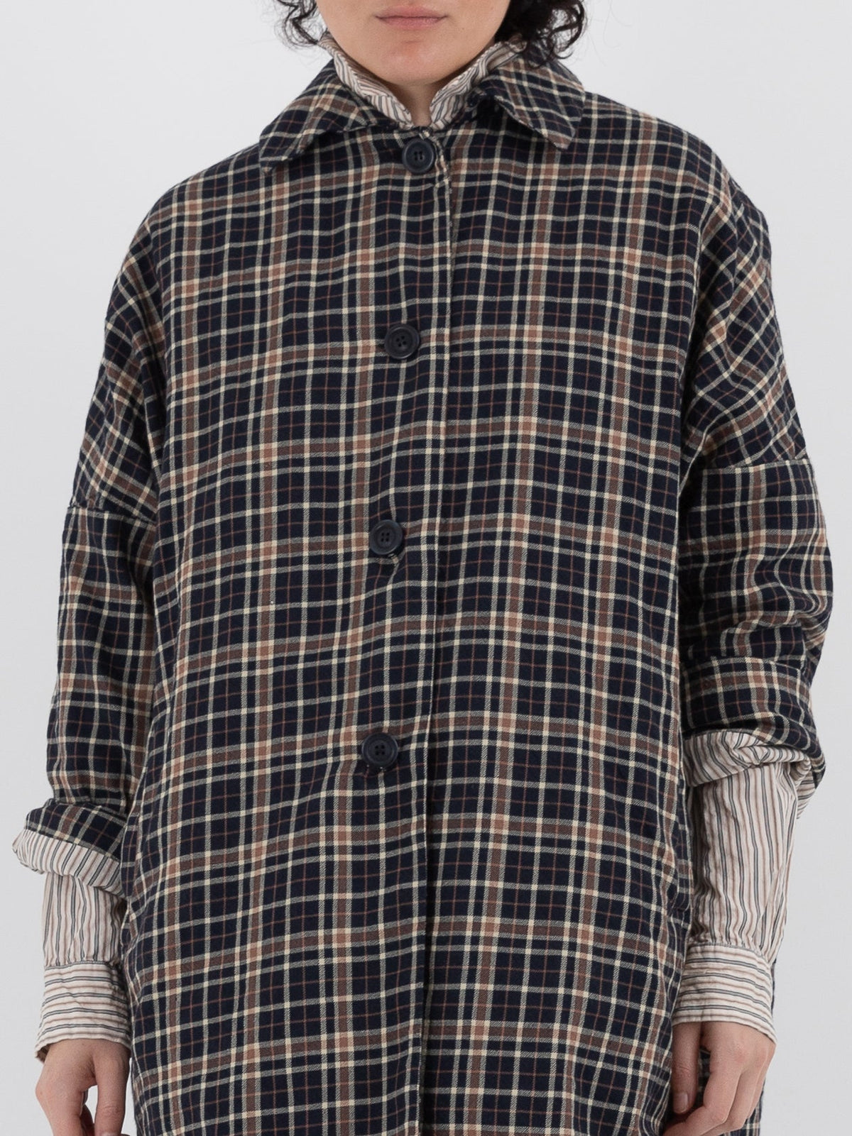 Casey Casey ORSAN Wasabi Jacket in Check - CASEY CASEY ORSAN at Worthwhile - shop JACKET