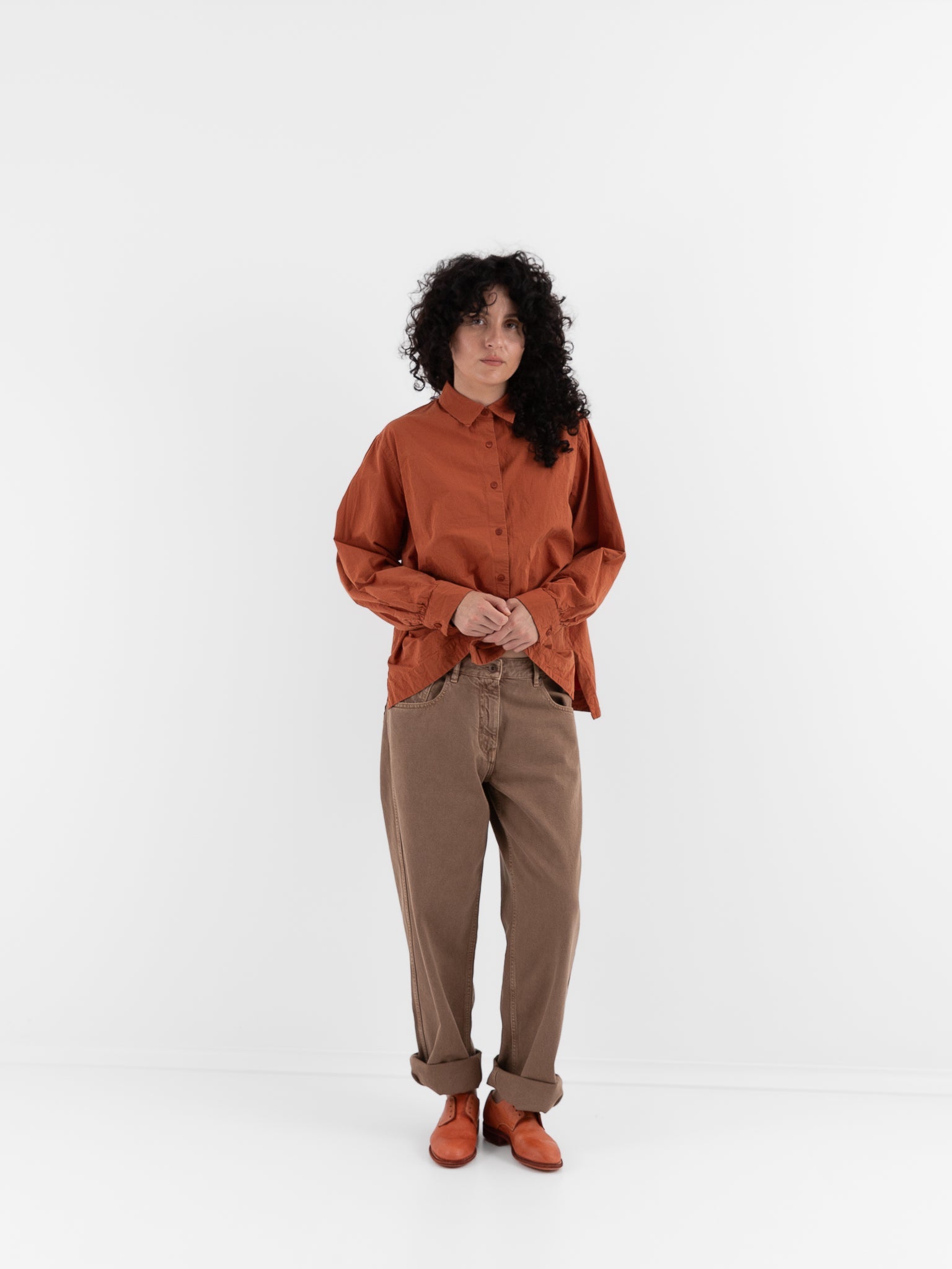 Casey Casey Paulo Pant in Mushroom - CASEY CASEY at Worthwhile - shop PANT