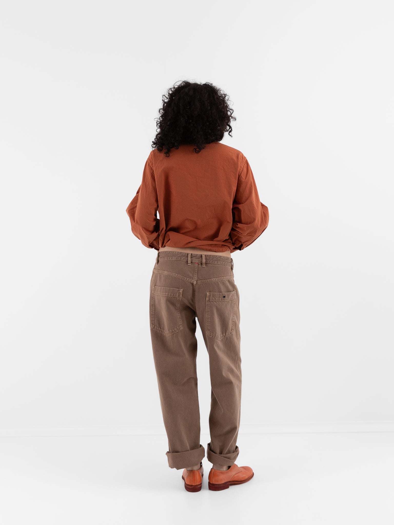 Casey Casey Paulo Pant in Mushroom - CASEY CASEY at Worthwhile - shop PANT