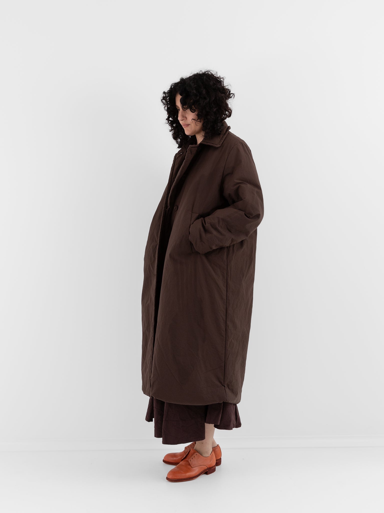 Casey Casey Sally Coat in Ebony - CASEY CASEY at Worthwhile - shop COAT
