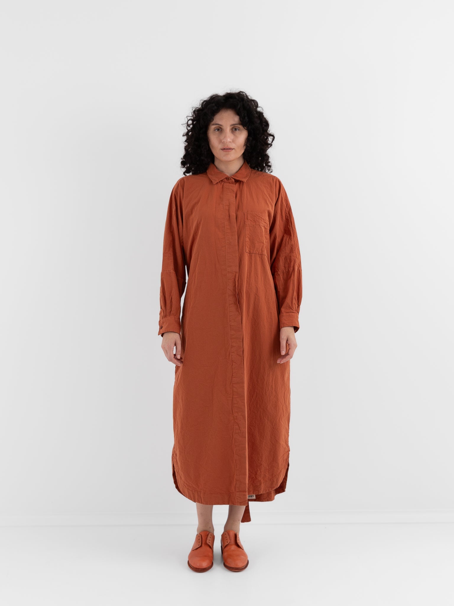 Casey Casey Waga Dress in Brick - CASEY CASEY at Worthwhile - shop DRESS