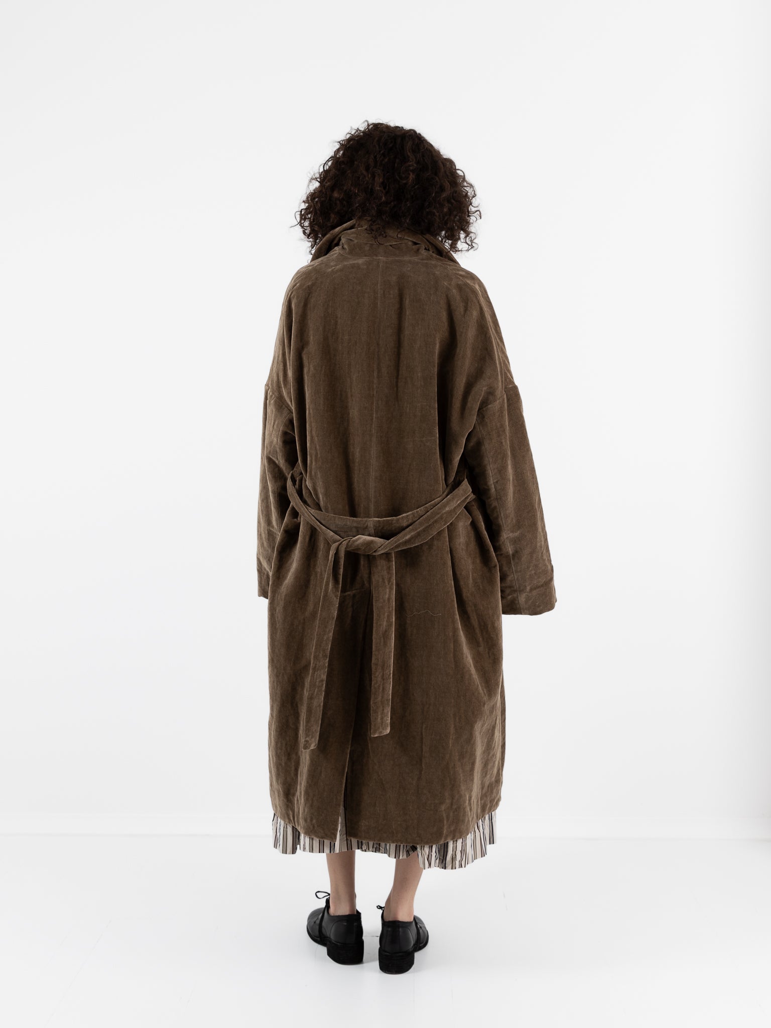 Casey Casey Great Coat in Taupe - CASEY CASEY at Worthwhile - shop COAT
