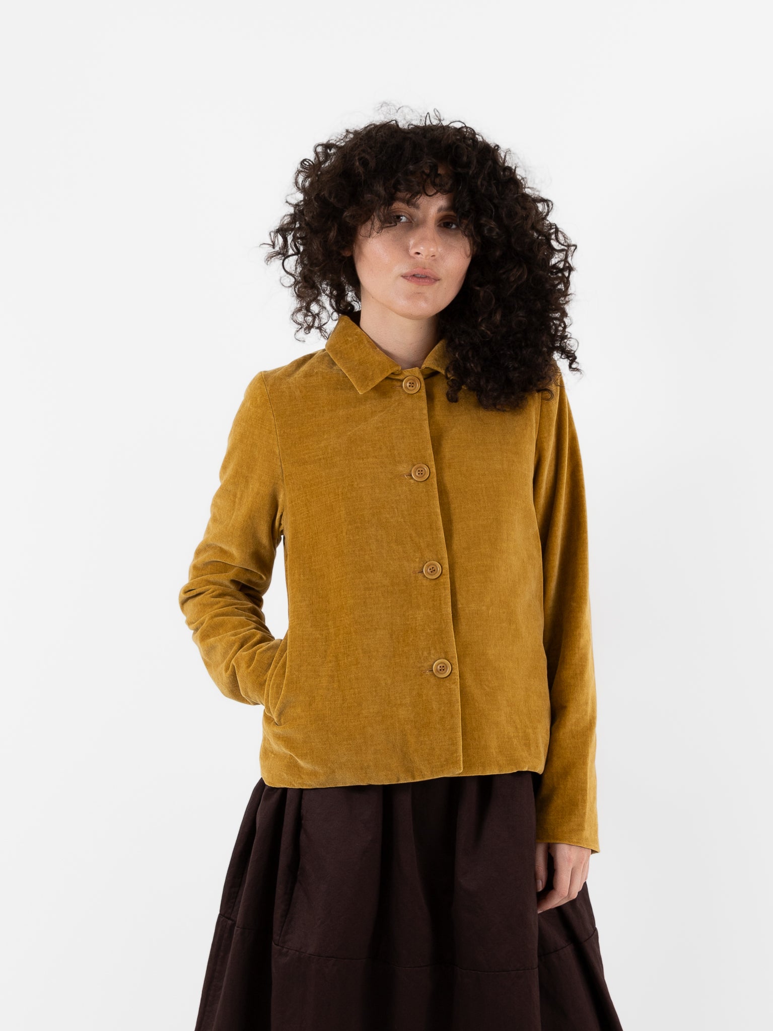 Casey Casey Pwet Jacket in Ocra - CASEY CASEY at Worthwhile - shop JACKET