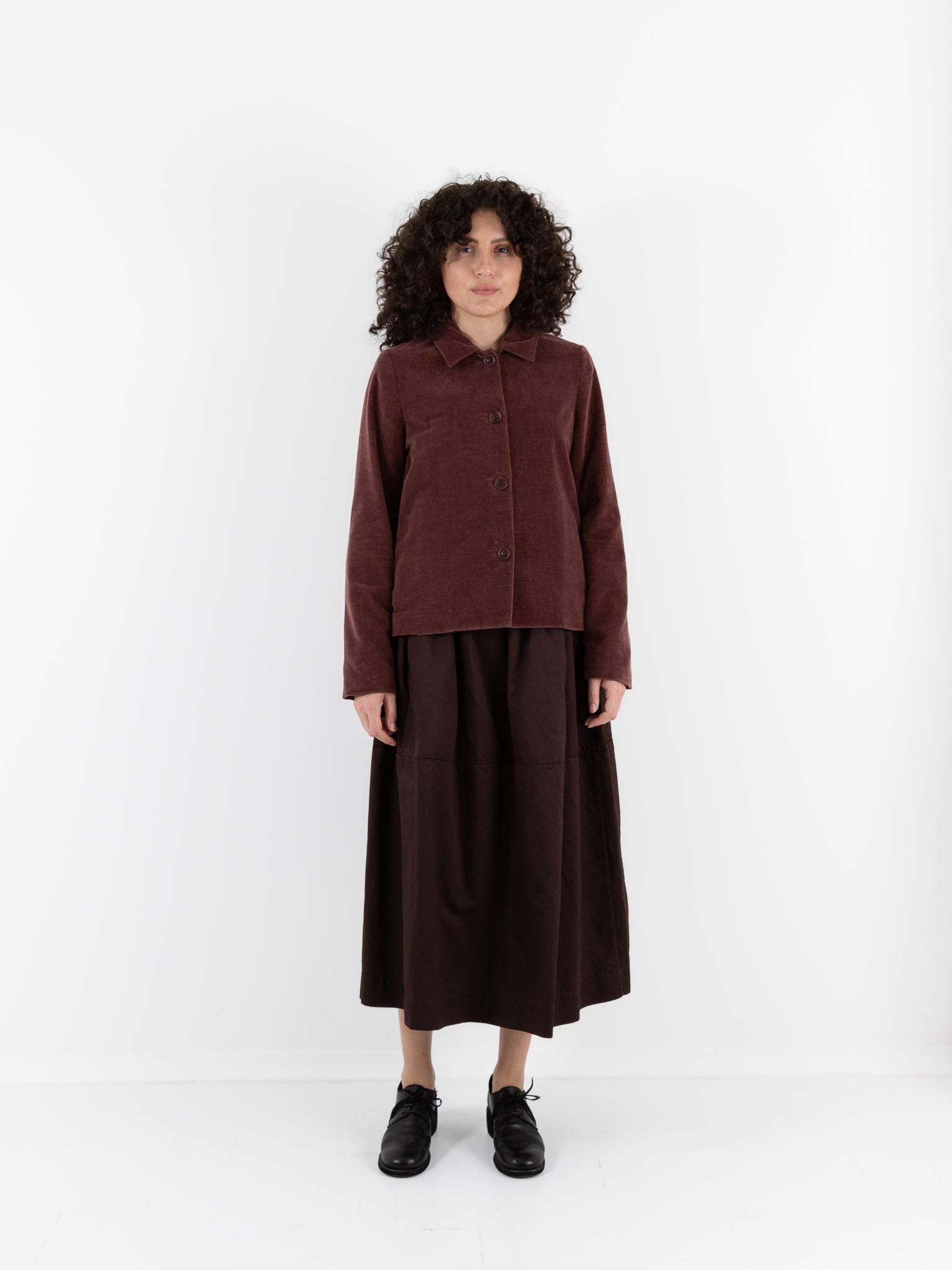 Casey Casey Pwet Jacket in Prune - CASEY CASEY at Worthwhile - shop JACKET