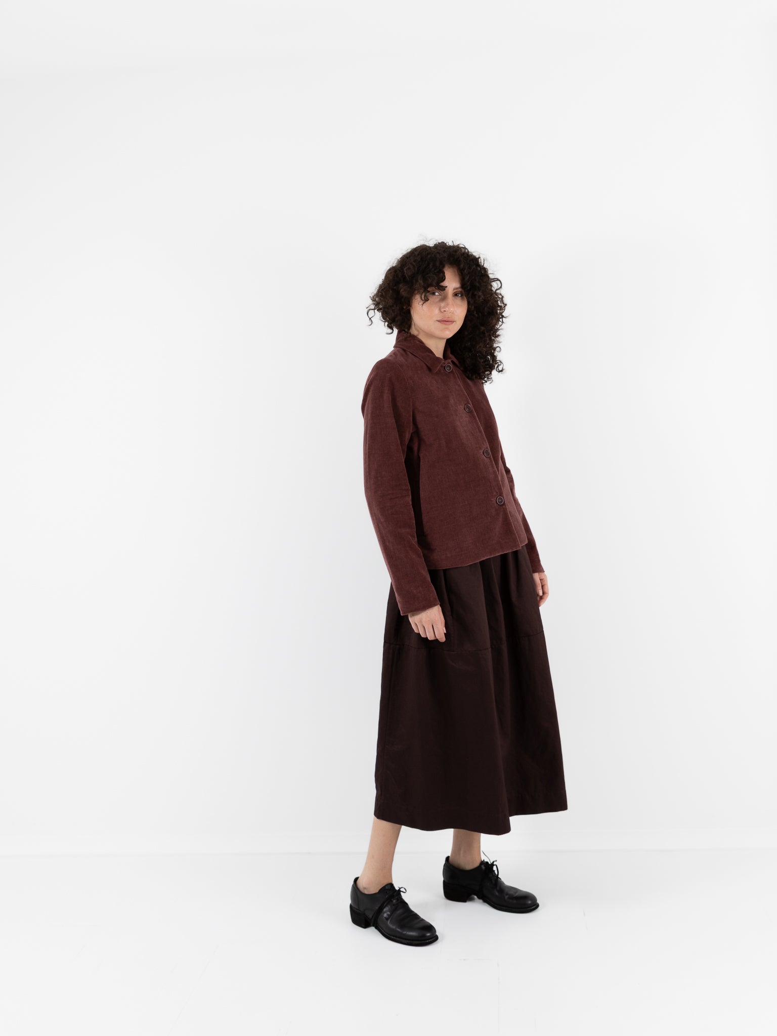 Casey Casey Pwet Jacket in Prune - CASEY CASEY at Worthwhile - shop JACKET