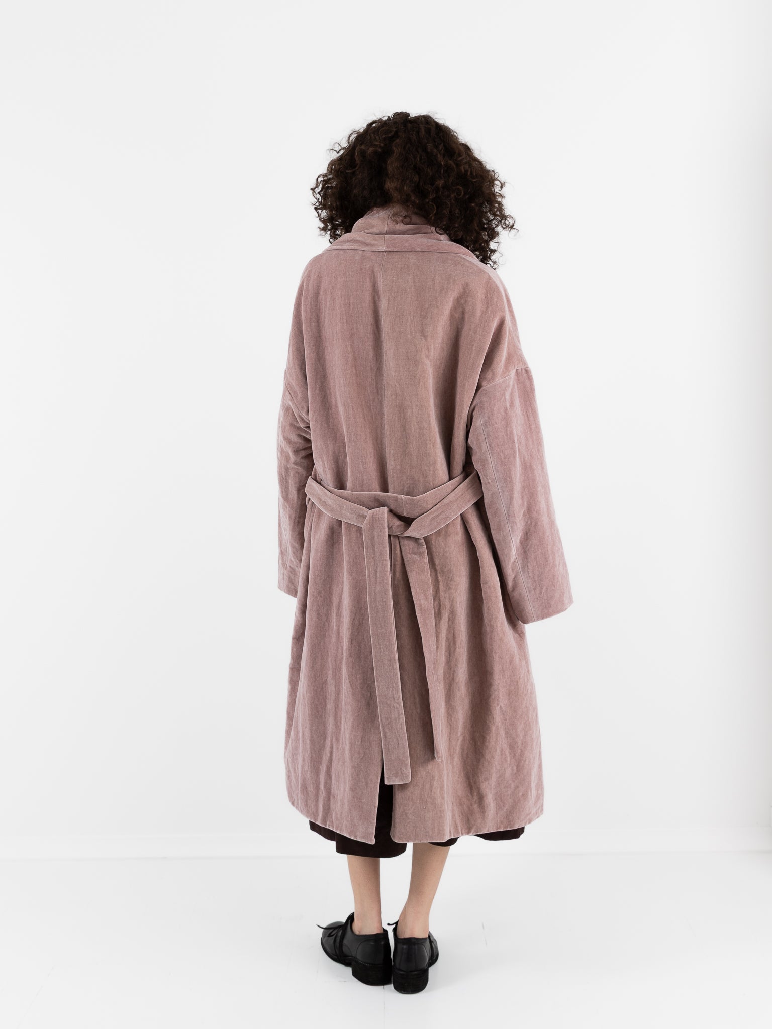Casey Casey Great Coat in Dusty Pink - CASEY CASEY at Worthwhile - shop COAT