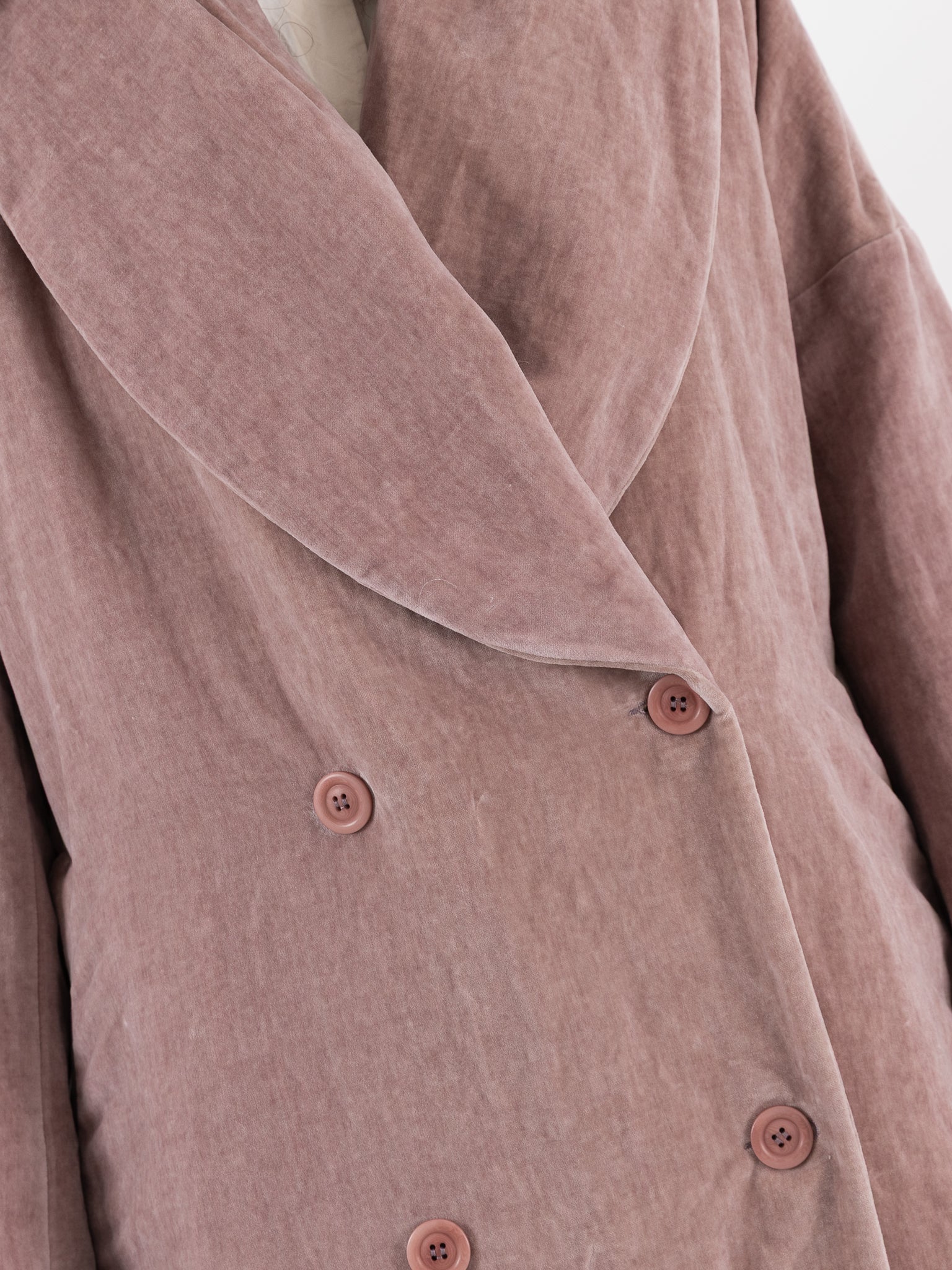 Casey Casey Great Coat in Dusty Pink - CASEY CASEY at Worthwhile - shop COAT