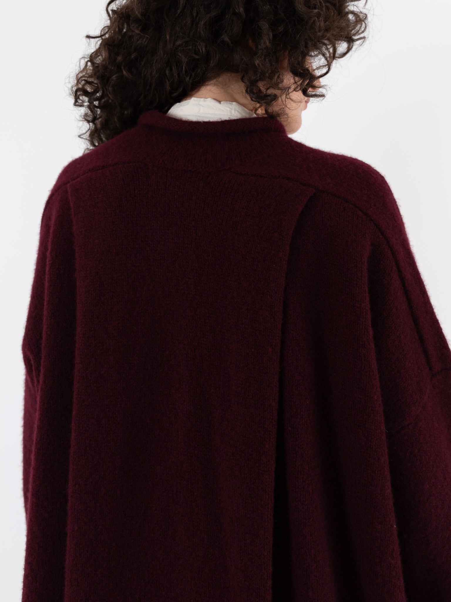 Casey Casey Softy Coat in Prune - CASEY CASEY at Worthwhile - shop COAT