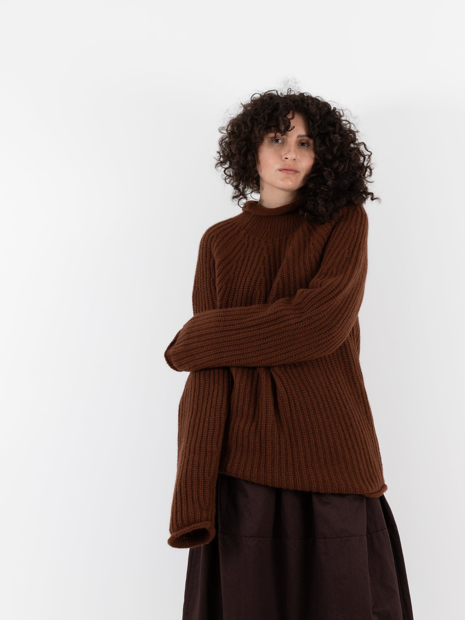 Casey Casey Pannocchia Jumper in Tan - CASEY CASEY at Worthwhile - shop SWEATER