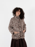 Casey Casey Cardigan in Brown - CASEY CASEY at Worthwhile - shop CARDIGAN