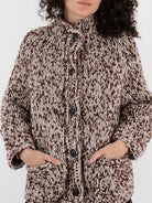 Casey Casey Cardigan in Brown - CASEY CASEY at Worthwhile - shop CARDIGAN
