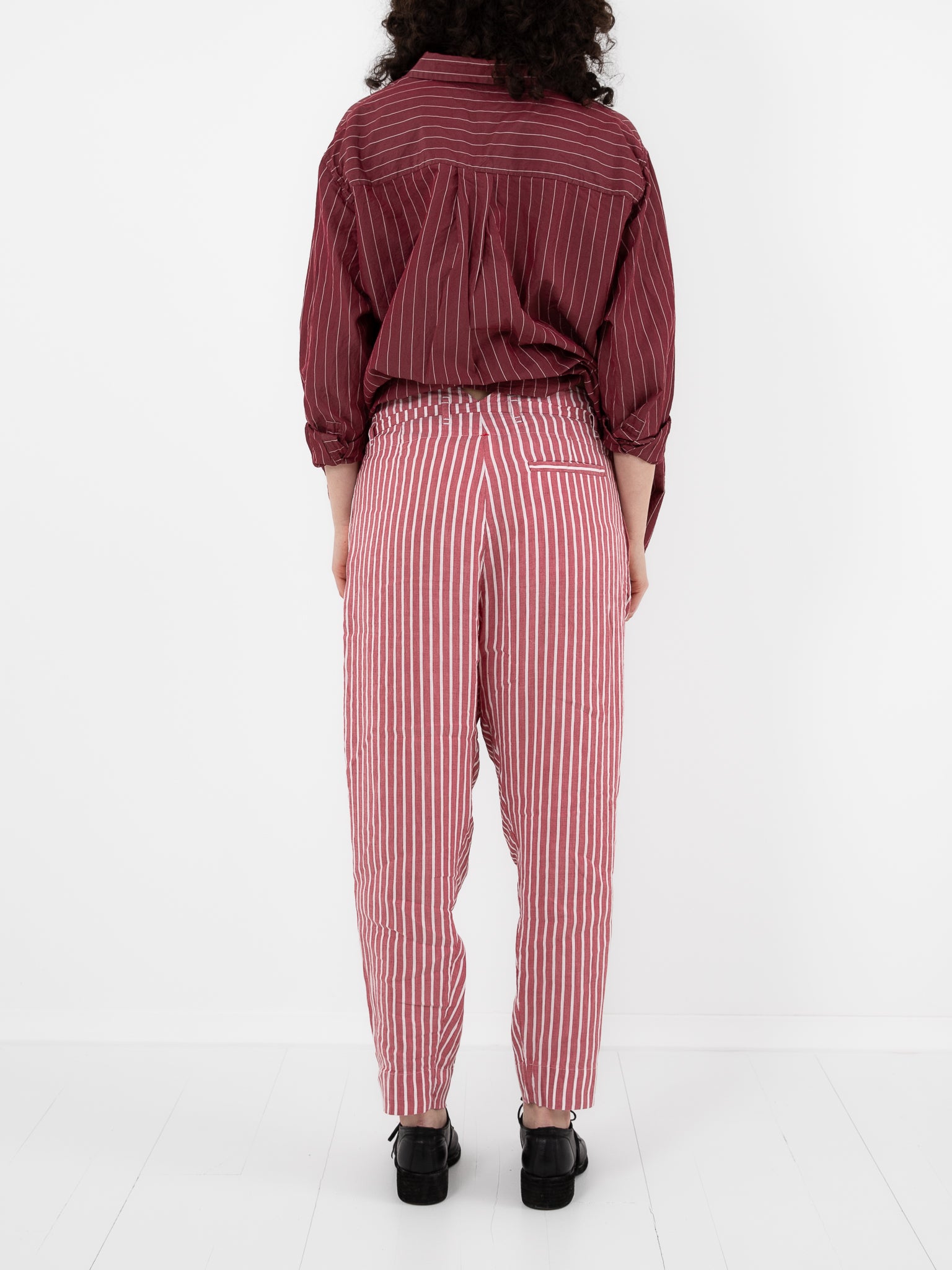 Casey Casey Tied Sarouel Pant in Stripe No. 2 - CASEY CASEY at Worthwhile - shop PANT