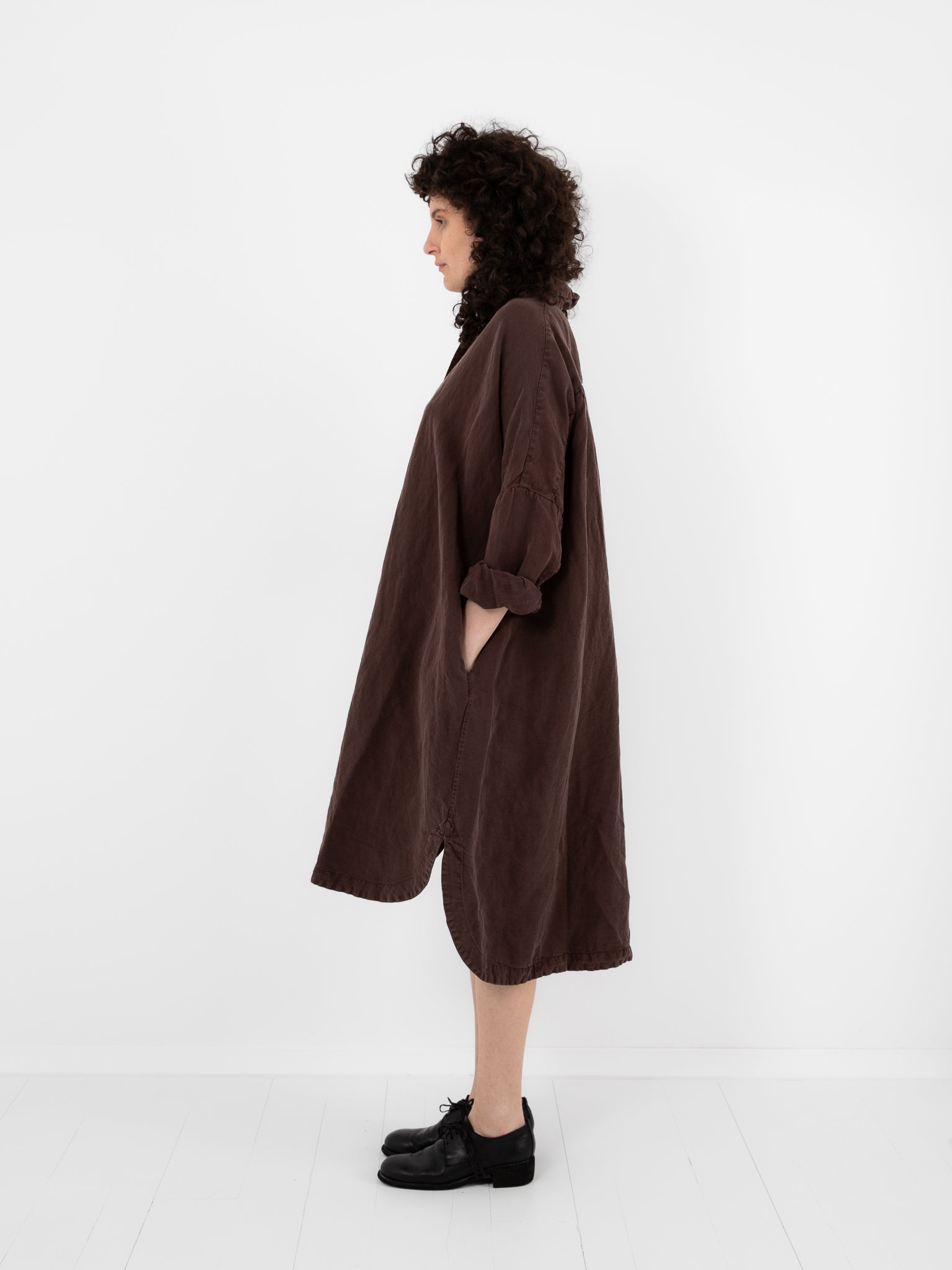 Casey Casey Yuki Dress in Brown - CASEY CASEY at Worthwhile - shop DRESS