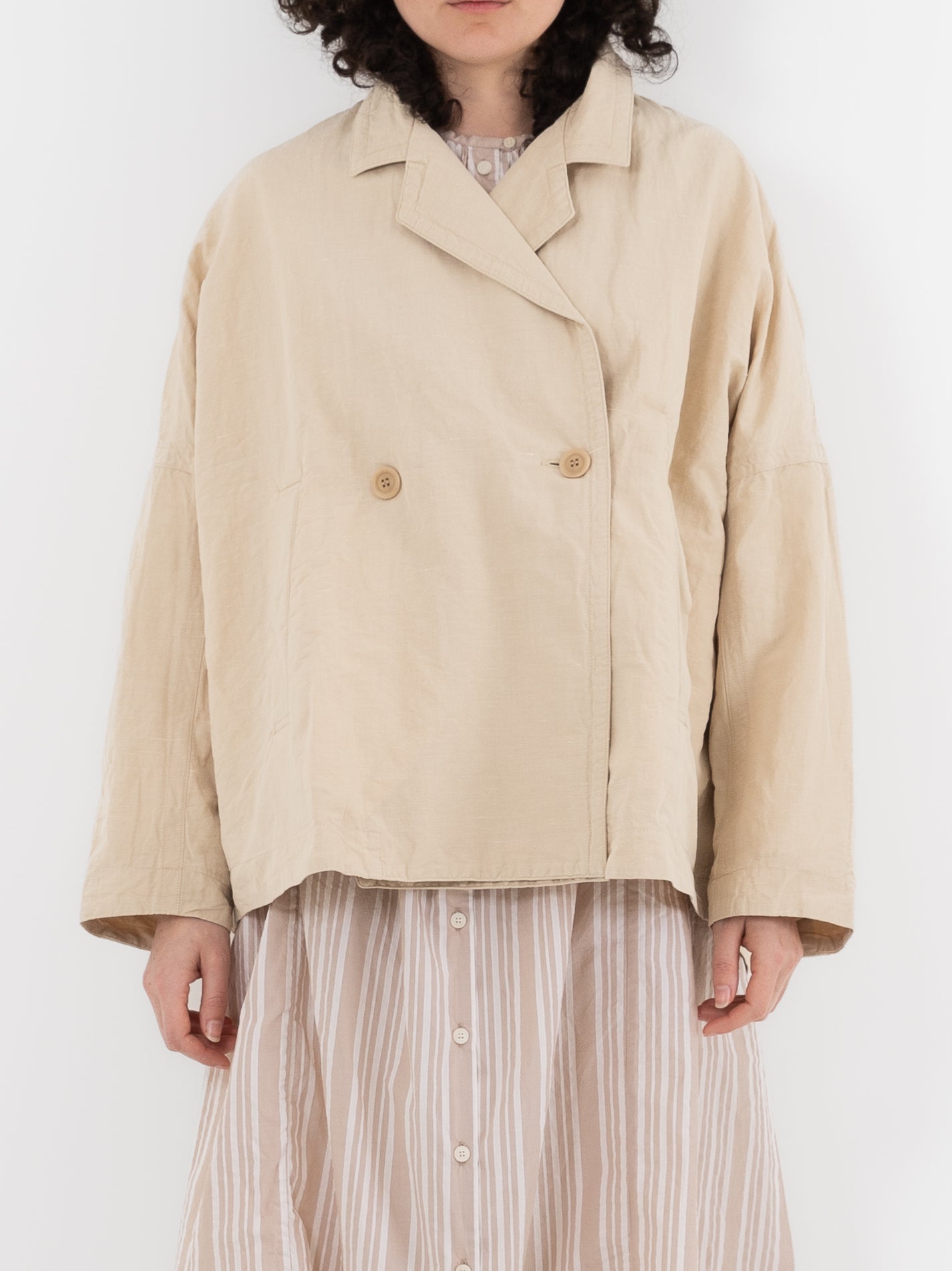 Casey Casey Frances Jacket in Ivory - CASEY CASEY at Worthwhile - shop JACKET
