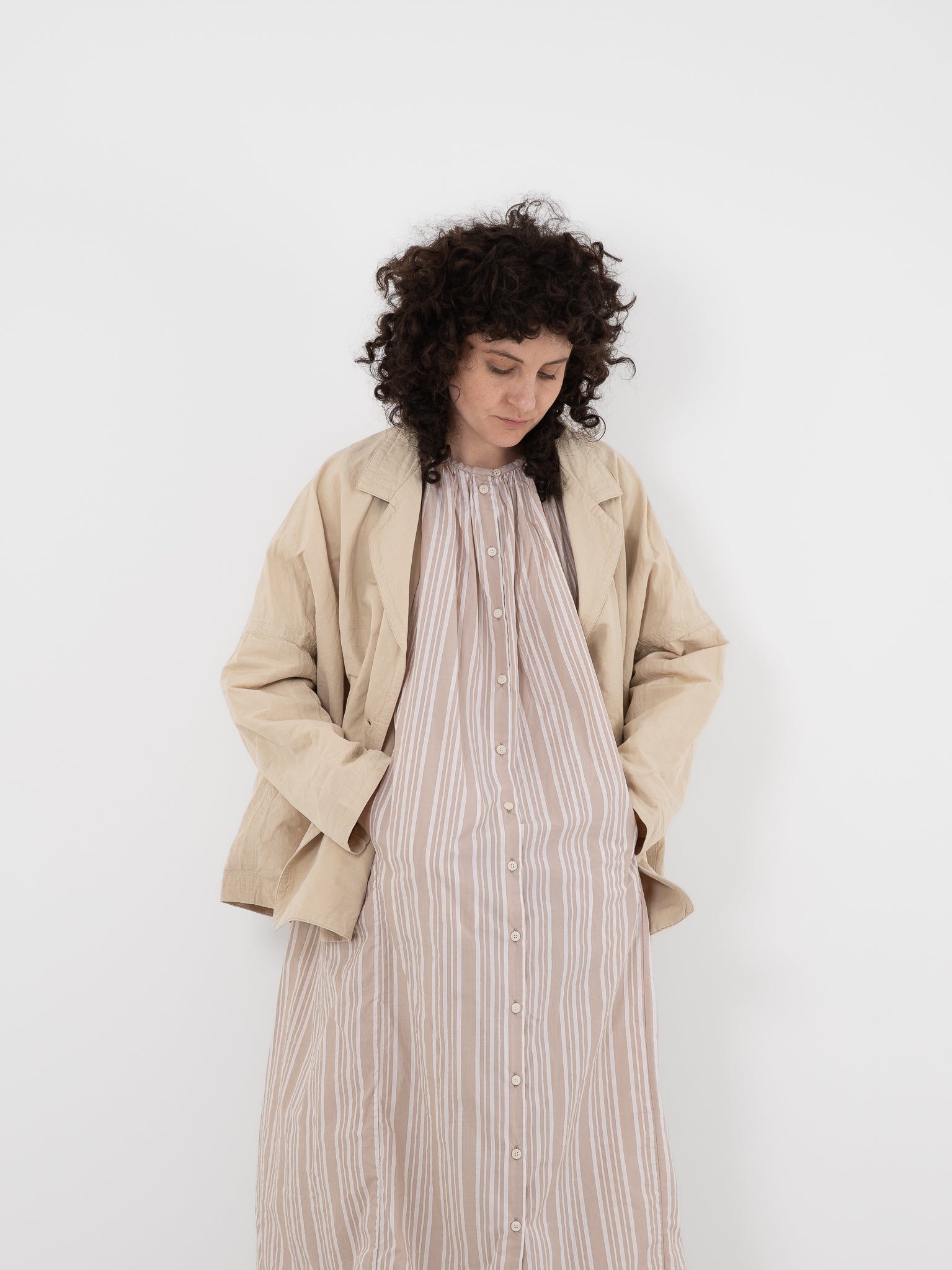 Casey Casey Frances Jacket in Ivory - CASEY CASEY at Worthwhile - shop JACKET