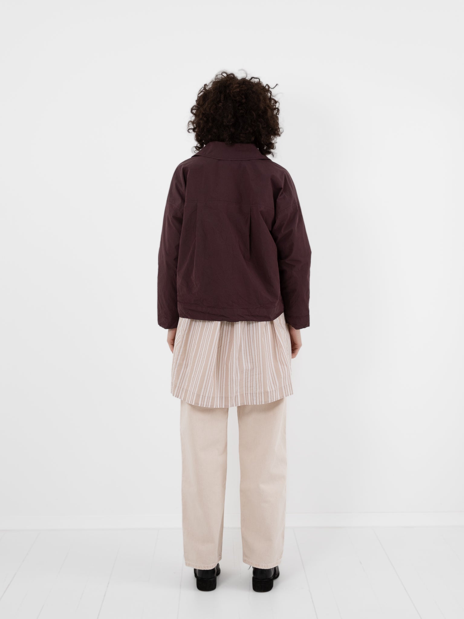 Casey Casey Juliette Jacket in Wine - CASEY CASEY at Worthwhile - shop JACKET