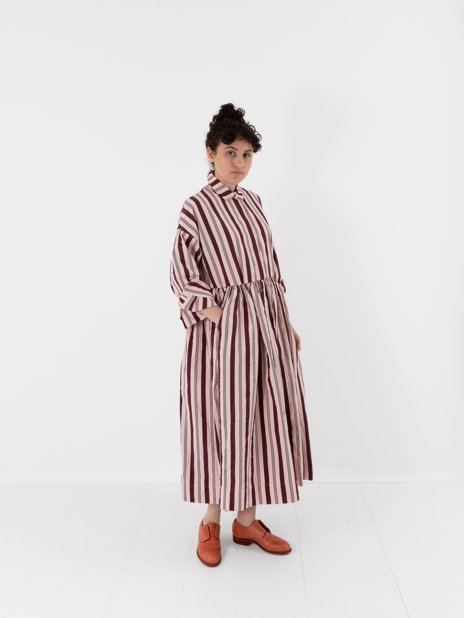 Casey Casey Stephanie Dress in Stripe - CASEY CASEY at Worthwhile - shop DRESS