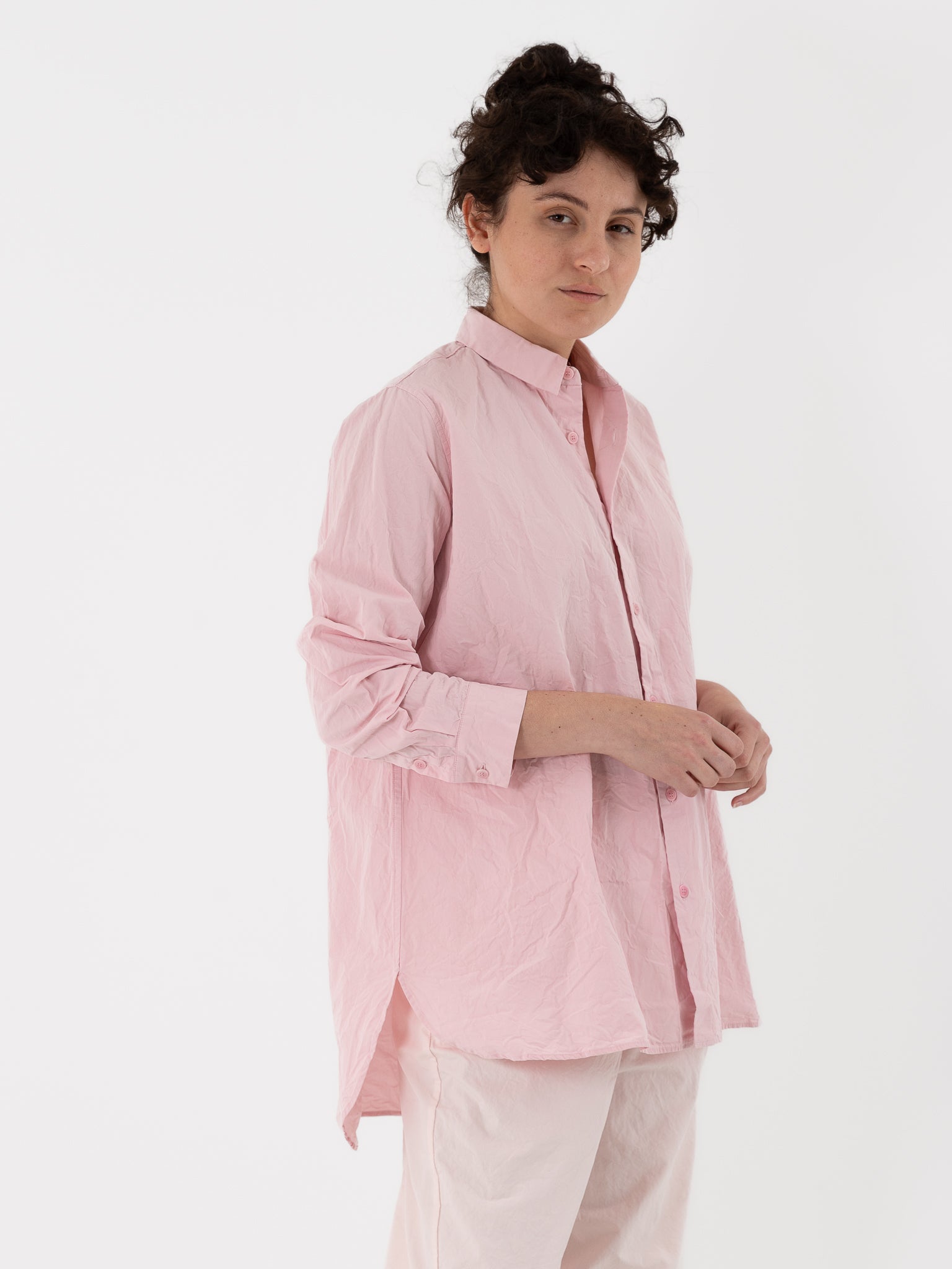 Casey Casey Clothilde Shirt in Pink - CASEY CASEY at Worthwhile - shop TOP