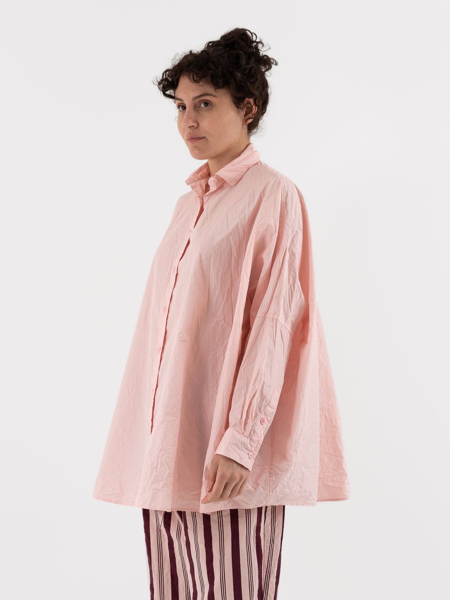 Casey Casey Atomless Shirt in Pink - CASEY CASEY at Worthwhile - shop TOP