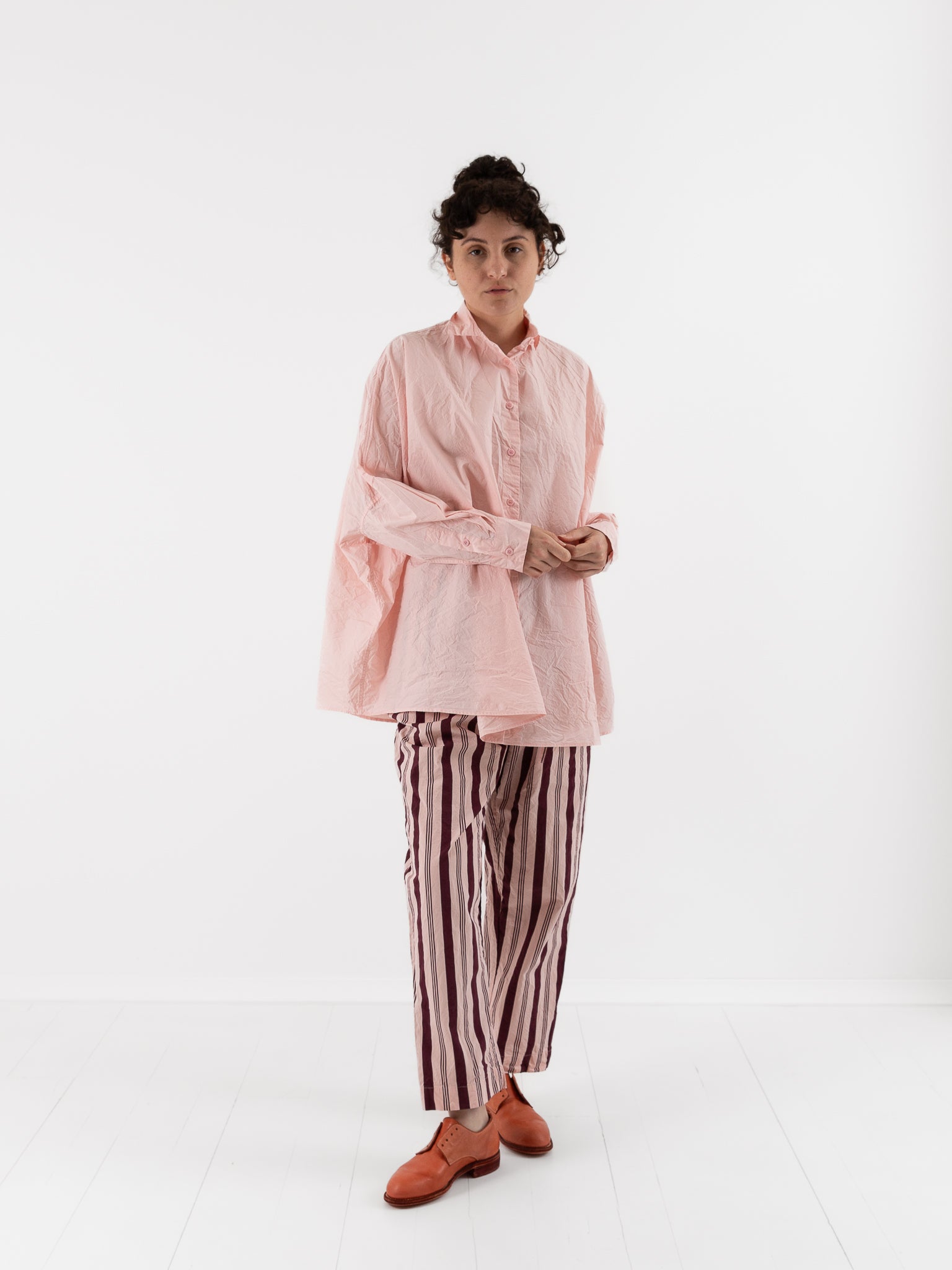 Casey Casey Atomless Shirt in Pink - CASEY CASEY at Worthwhile - shop TOP
