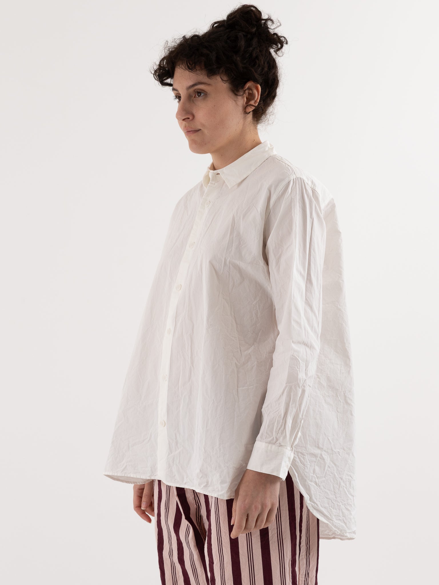 Casey Casey Clothilde Shirt in Off White - CASEY CASEY at Worthwhile - shop TOP
