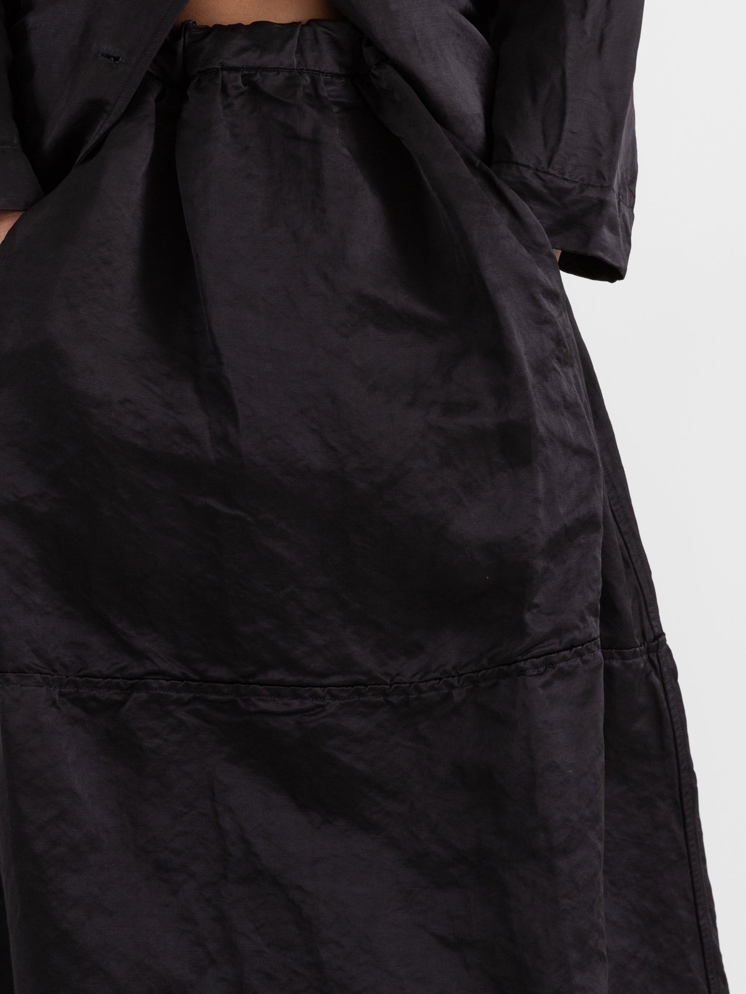 Casey Casey Puffy Skirt in Night - CASEY CASEY at Worthwhile - shop SKIRT