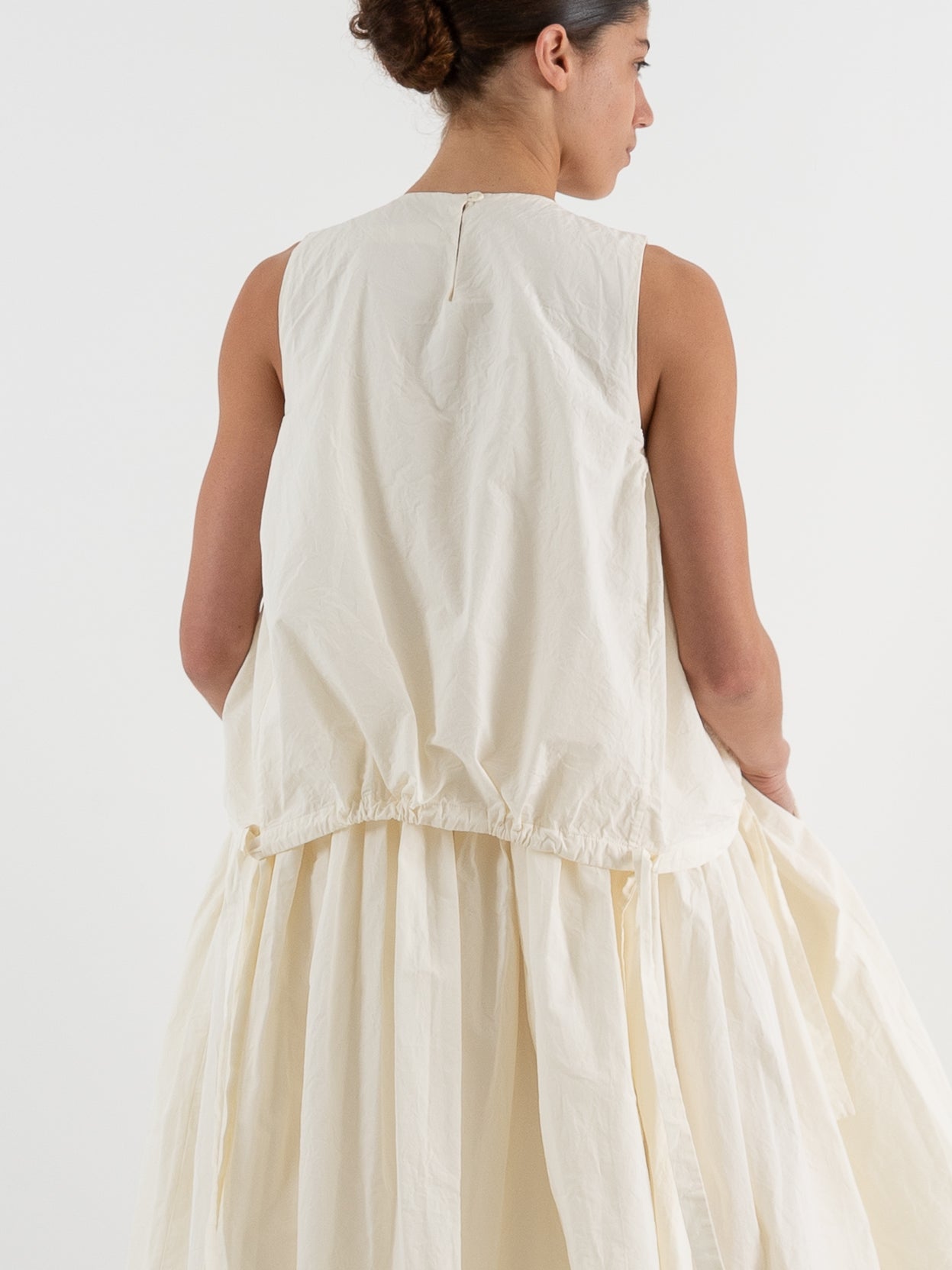 Casey Casey Astrid Dress in Off White - CASEY CASEY at Worthwhile - shop DRESS