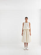 Casey Casey Astrid Dress in Off White - CASEY CASEY at Worthwhile - shop DRESS