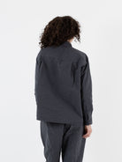 Casey Casey Drays Shirt in Blue Skul - CASEY CASEY at Worthwhile - shop TOP