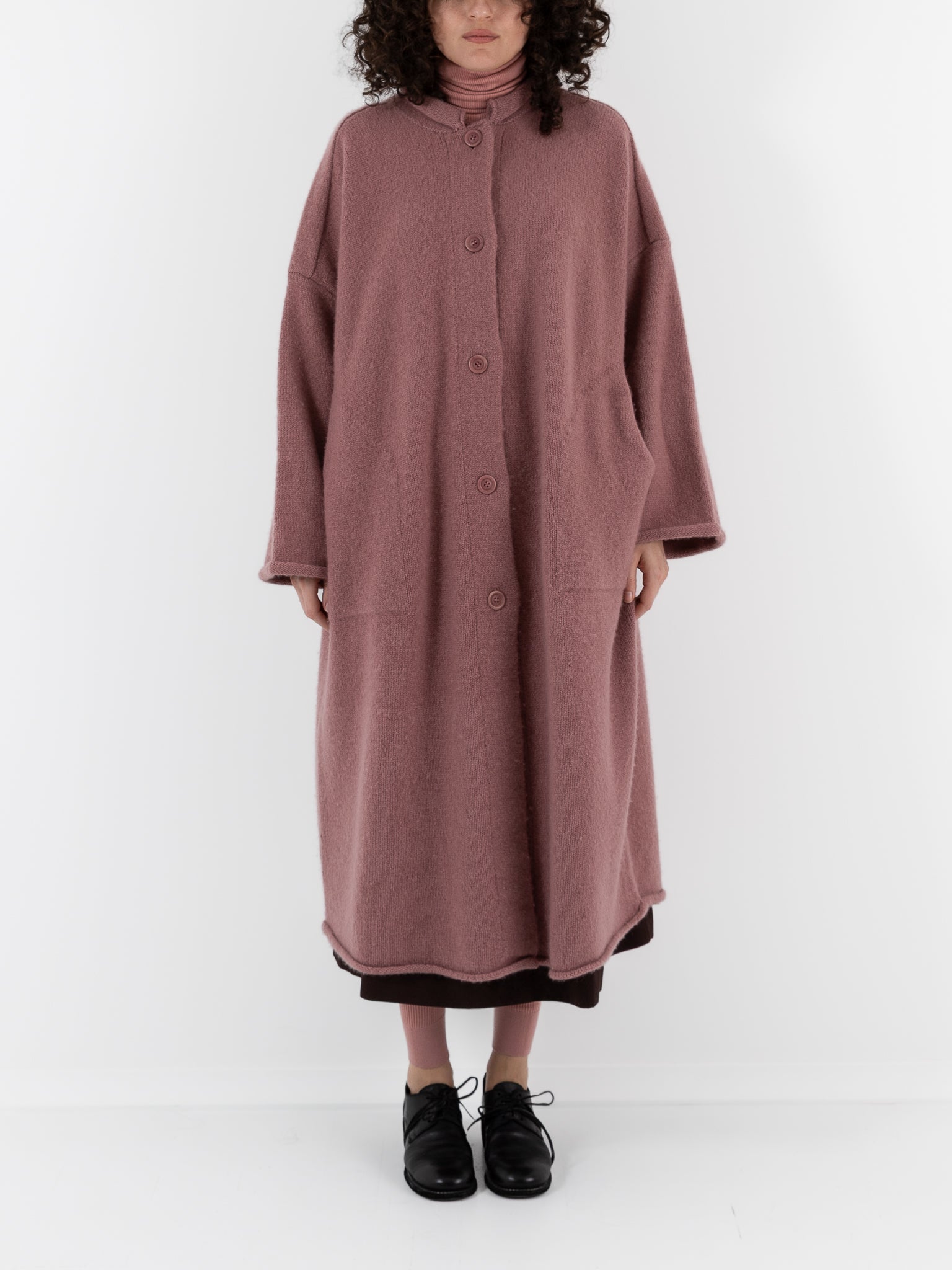 Casey Casey Softy Coat in Pink - CASEY CASEY at Worthwhile - shop COAT